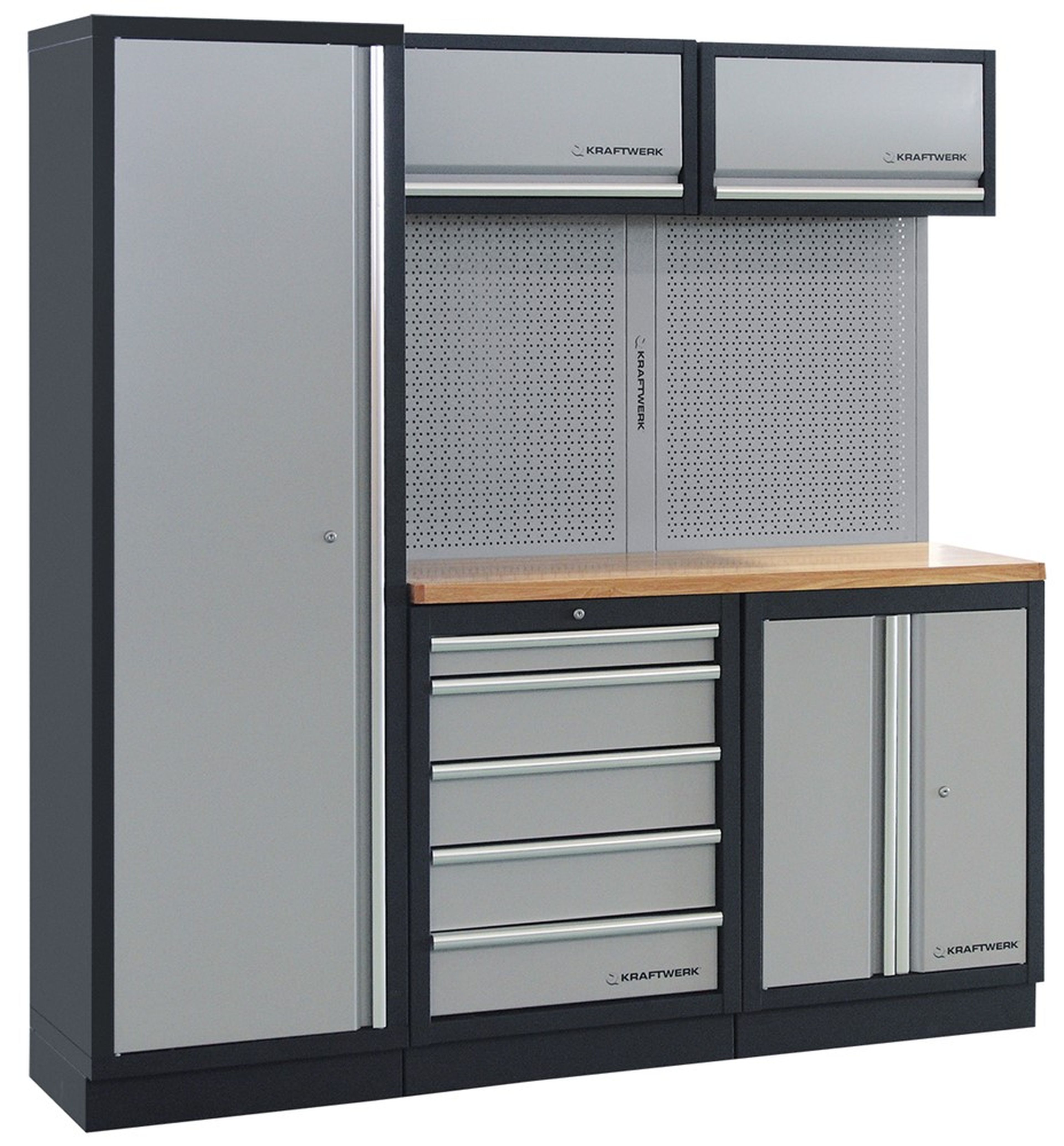 Kraftwerk modulair werkplaatssysteem, 3-delig, 3964A