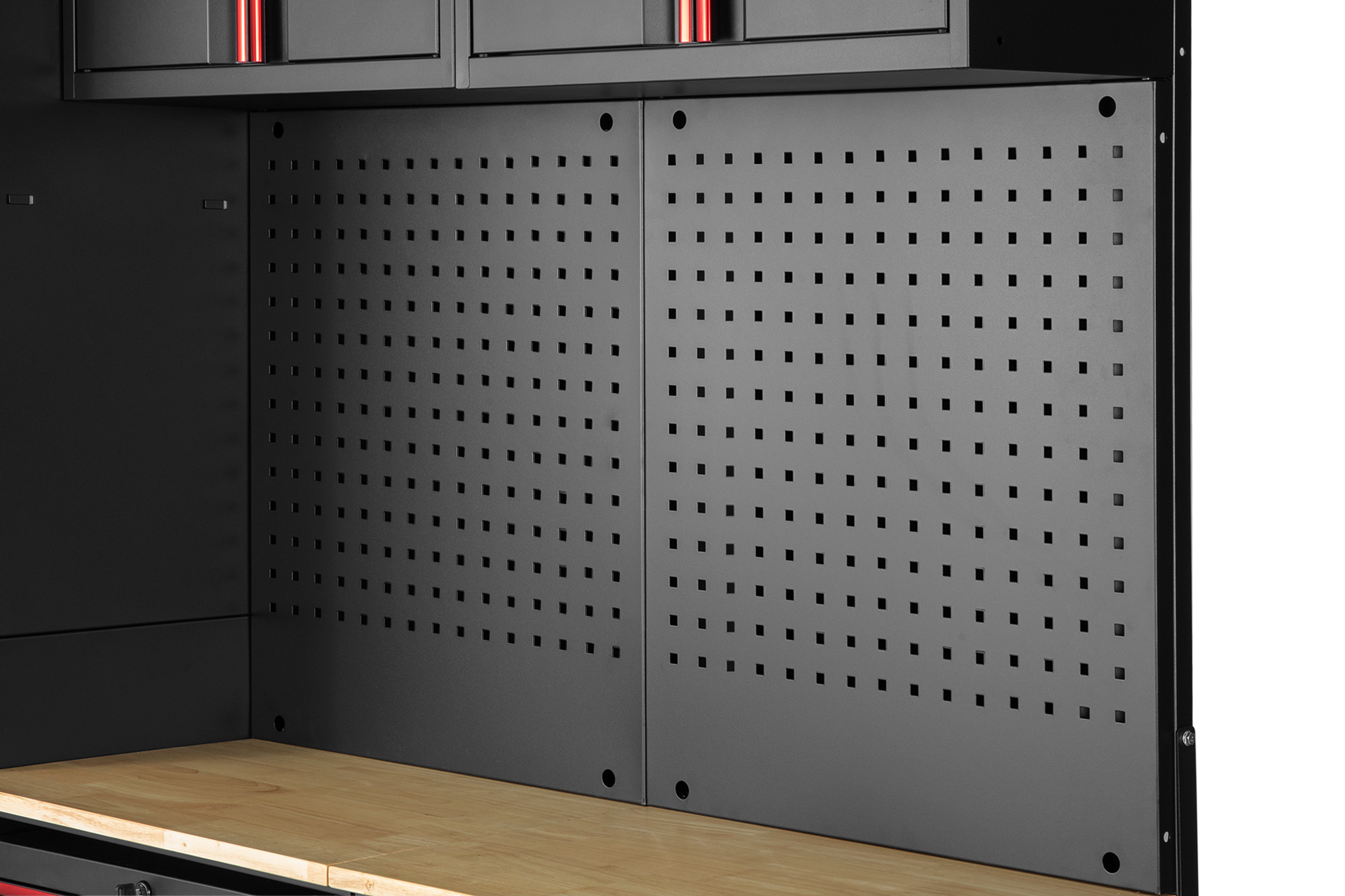 HBM modulair werkplaatssysteem 6-delig, zwart rood, model A Image 7