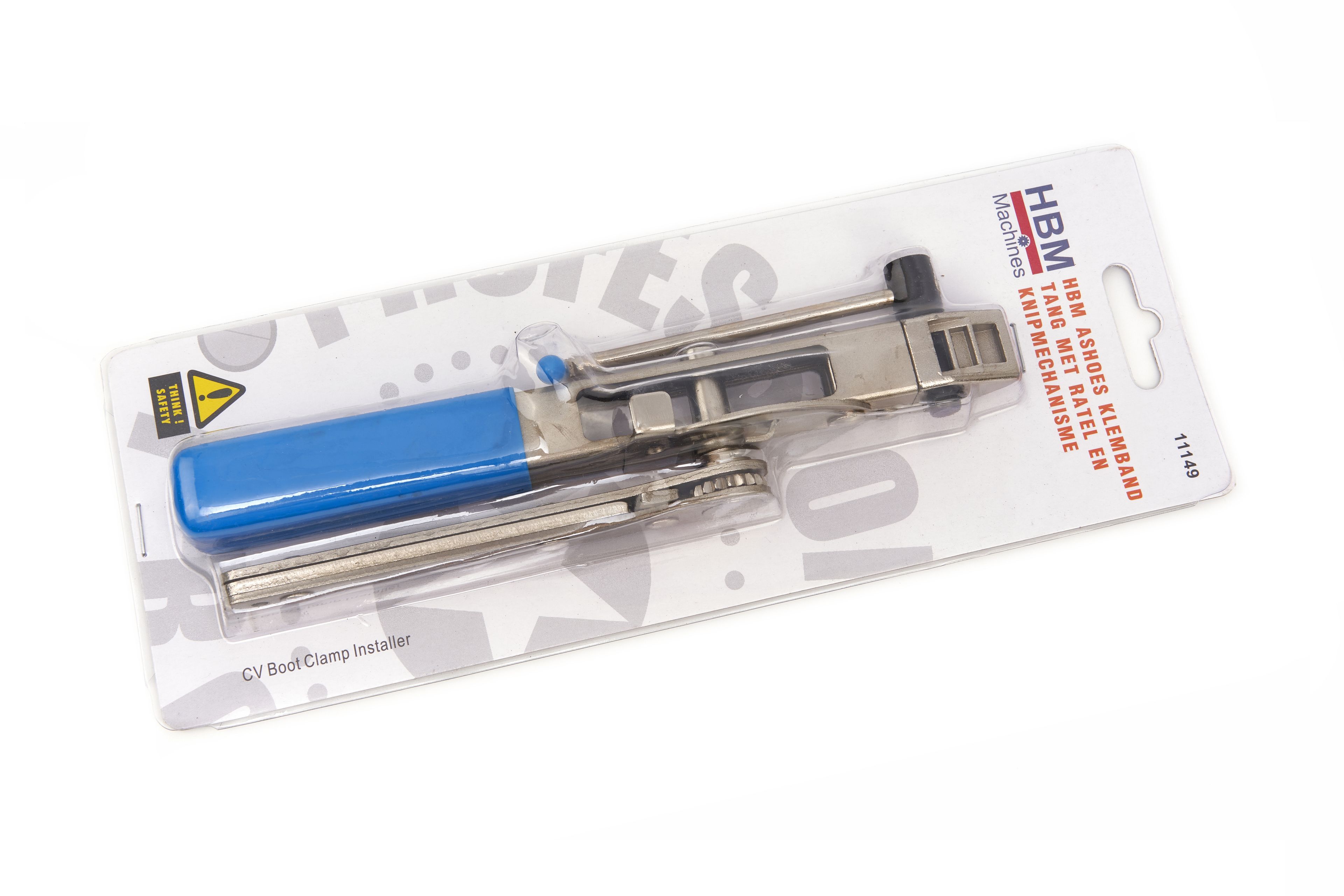 HBM Ashoes Klembandtang Met Ratel en Knipmechanisme Image 6