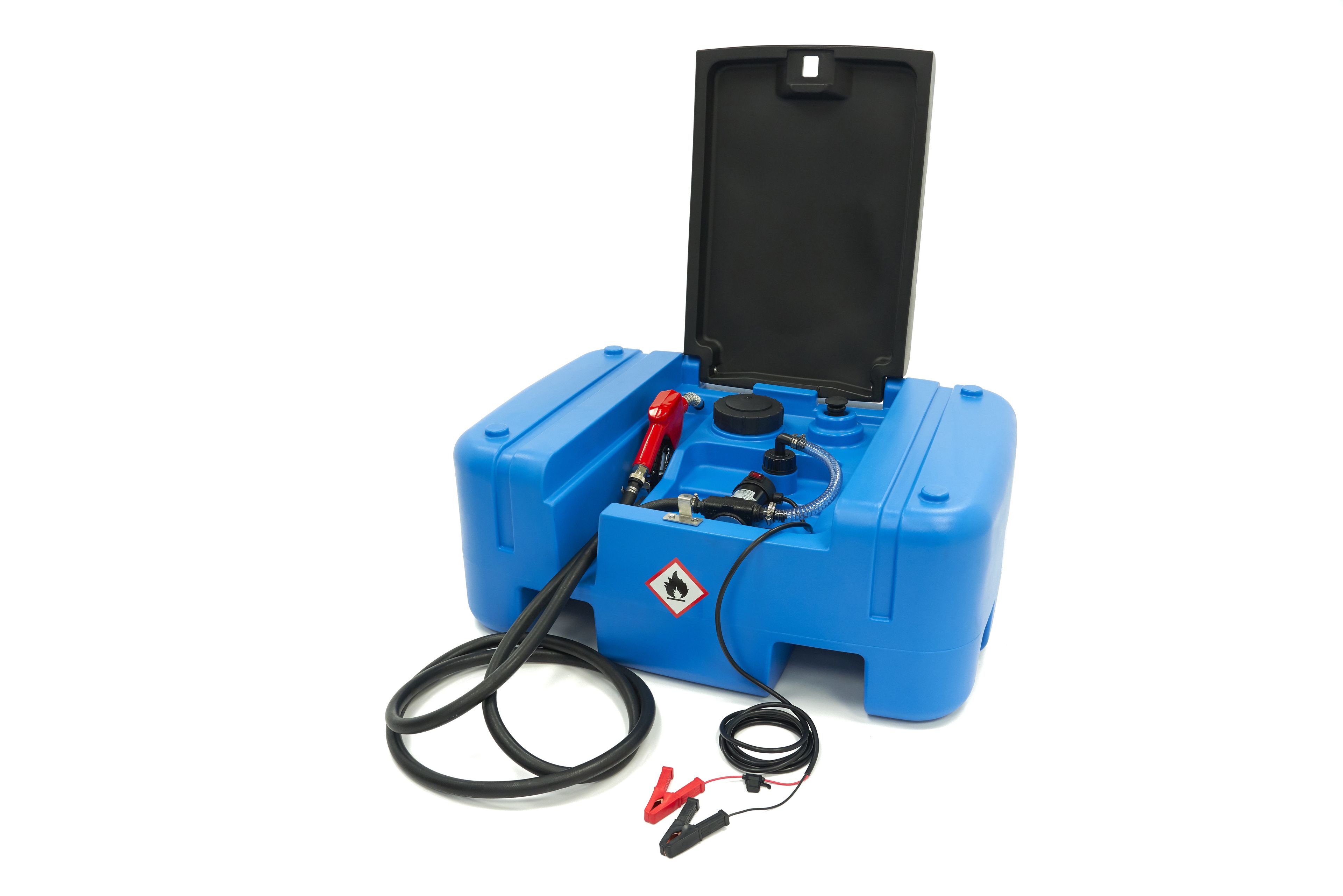 HBM Serbatoio diesel mobile in plastica 12 Volt 200 litri