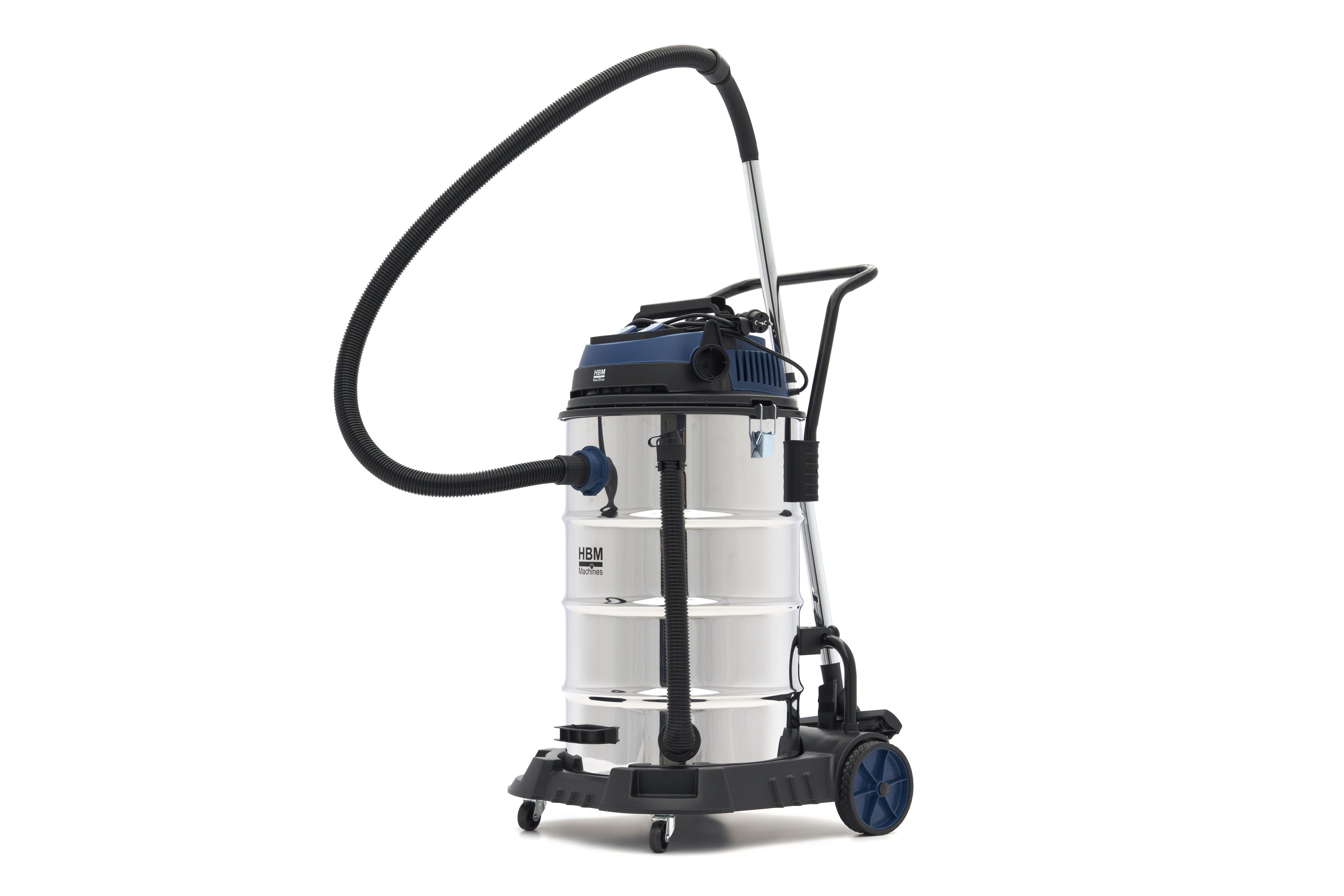 HBM bouwstofzuiger nat/droog 2x1200W 60L Image 4