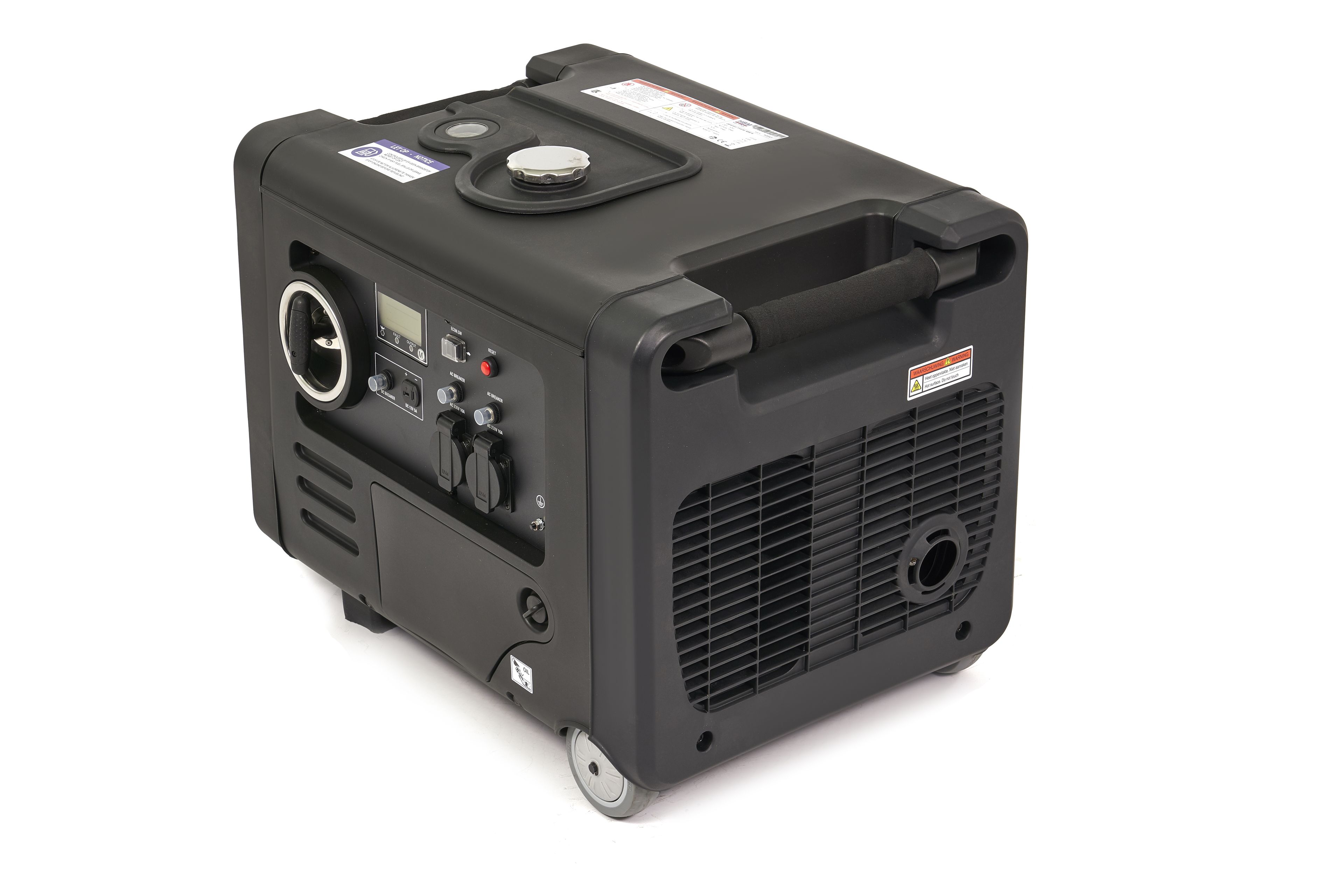 HBM Inverter-Generator mit 223 cm³ Benzinmotor 2×230V/2×12V 4000W Image 2