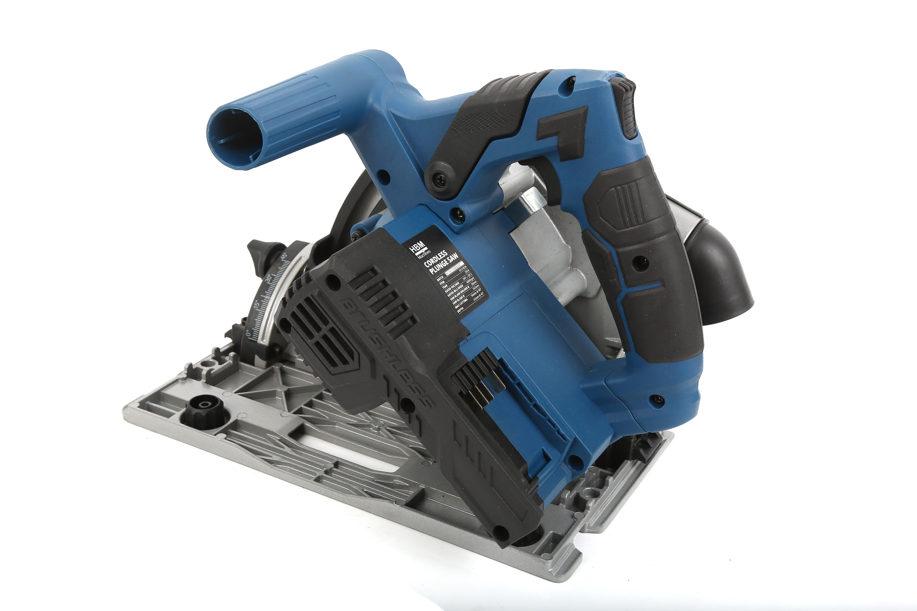 HBM Scie plongeante sans fil scie à ruban 165 mm 20 volts Power20 Image 3