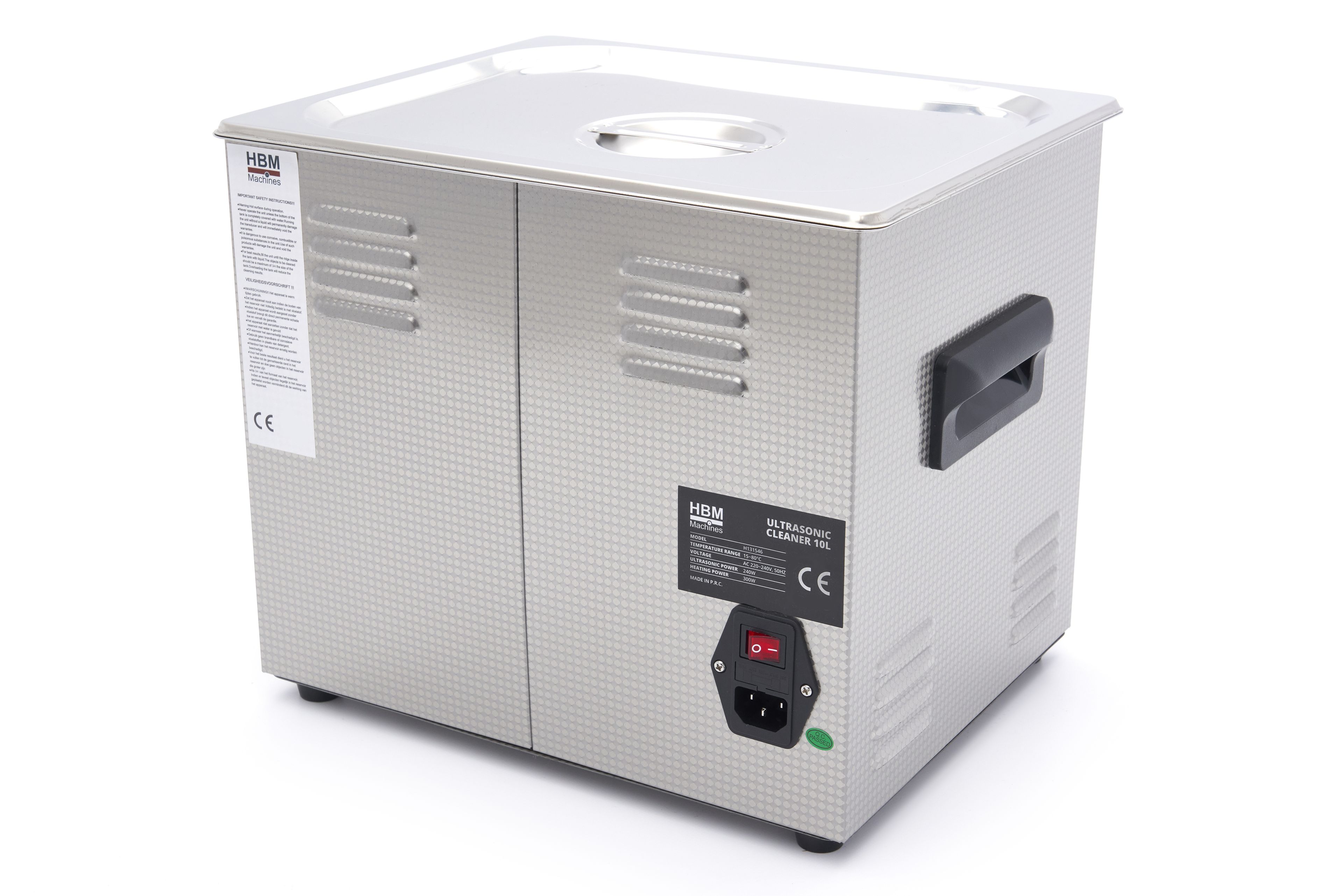 HBM High Precision Ultrasoon Reinigers 10 l Image 2