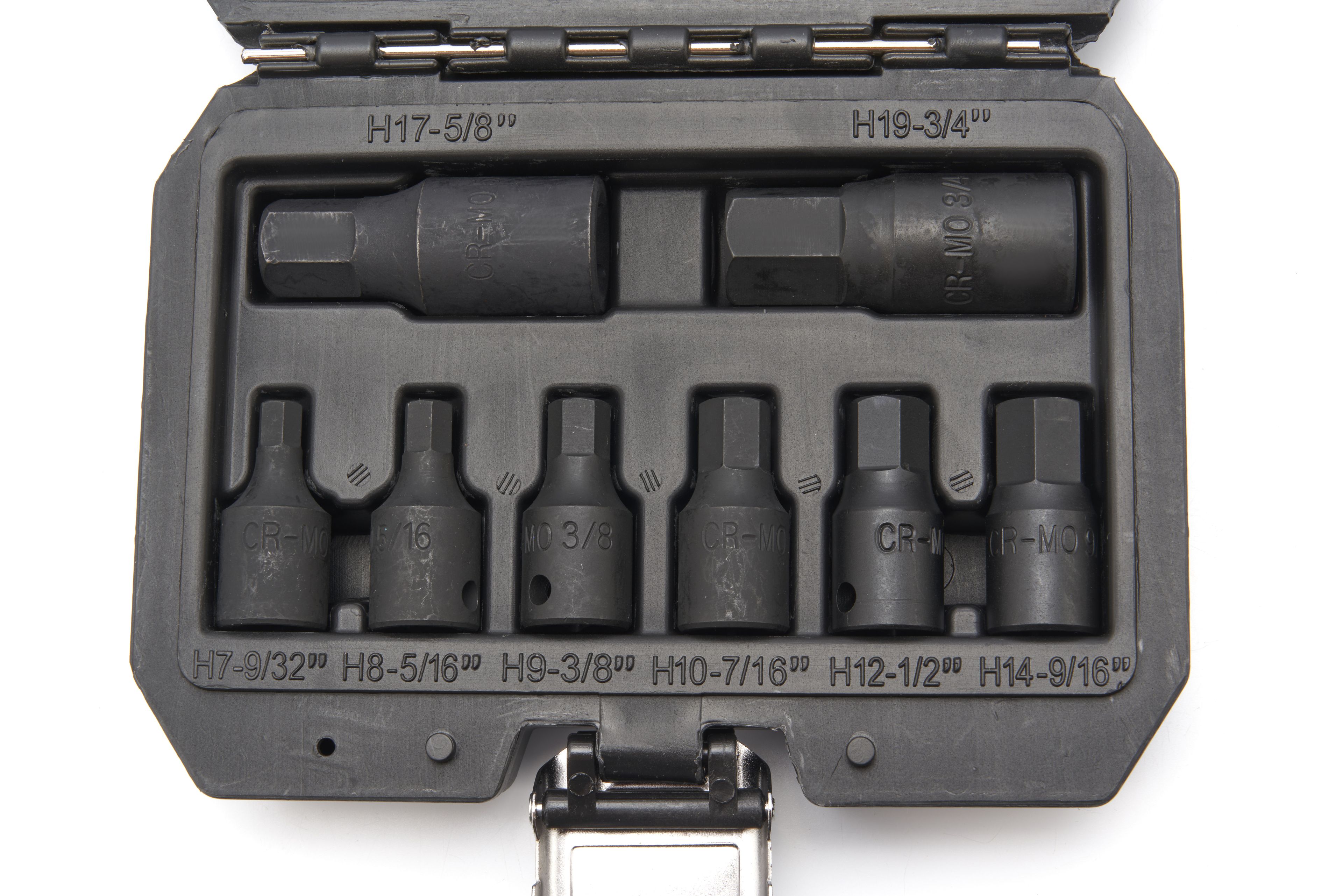 Jeu de douilles HBM à embout hexagonal en pouces 14 pièces Image 3