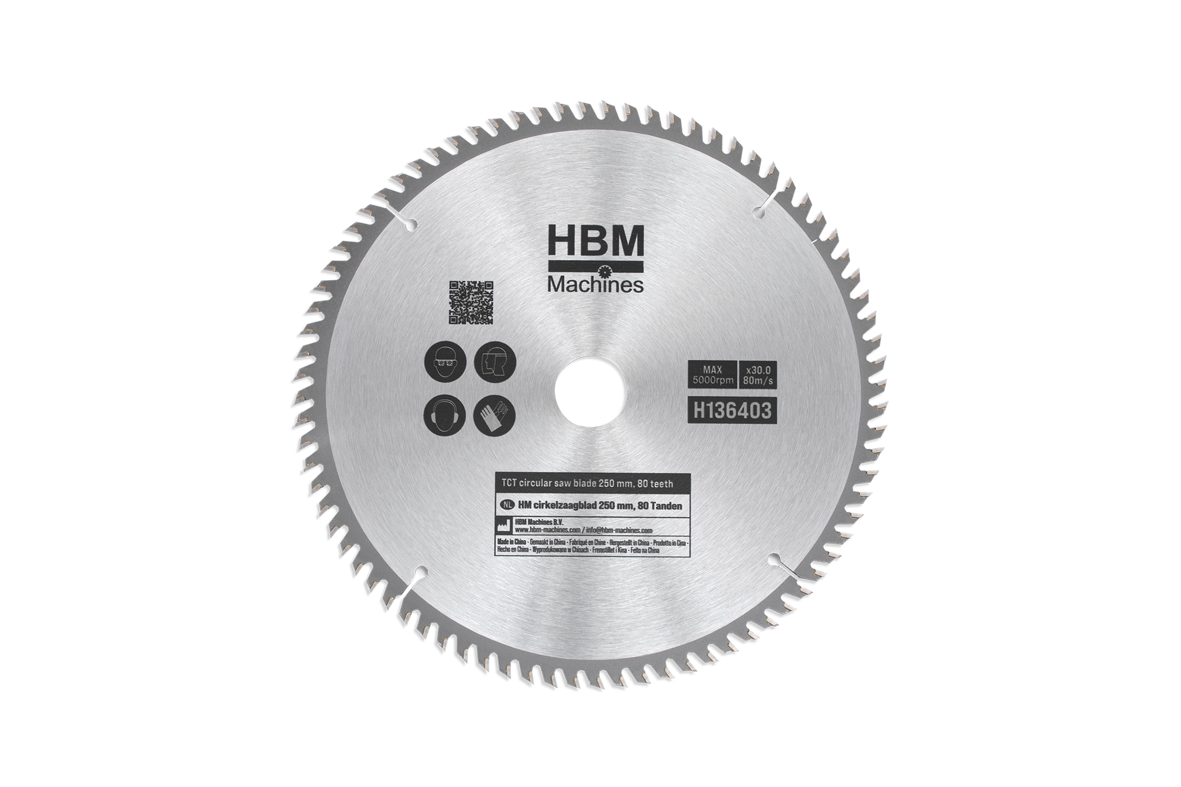 HBM HM-Kreissägeblätter 250 mm
