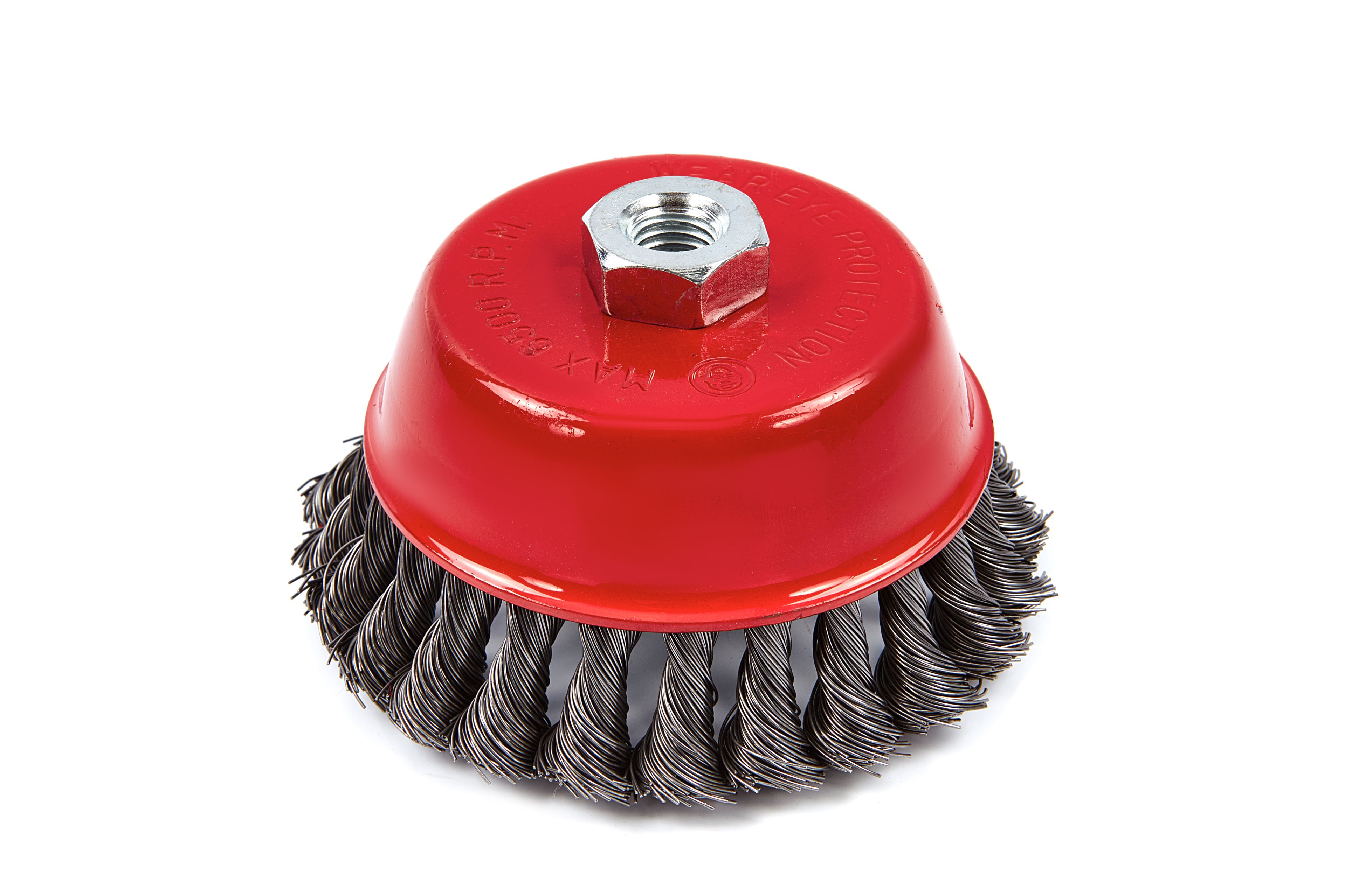 Brosse à godet HBM mm / Brosse en acier avec fil torsadé