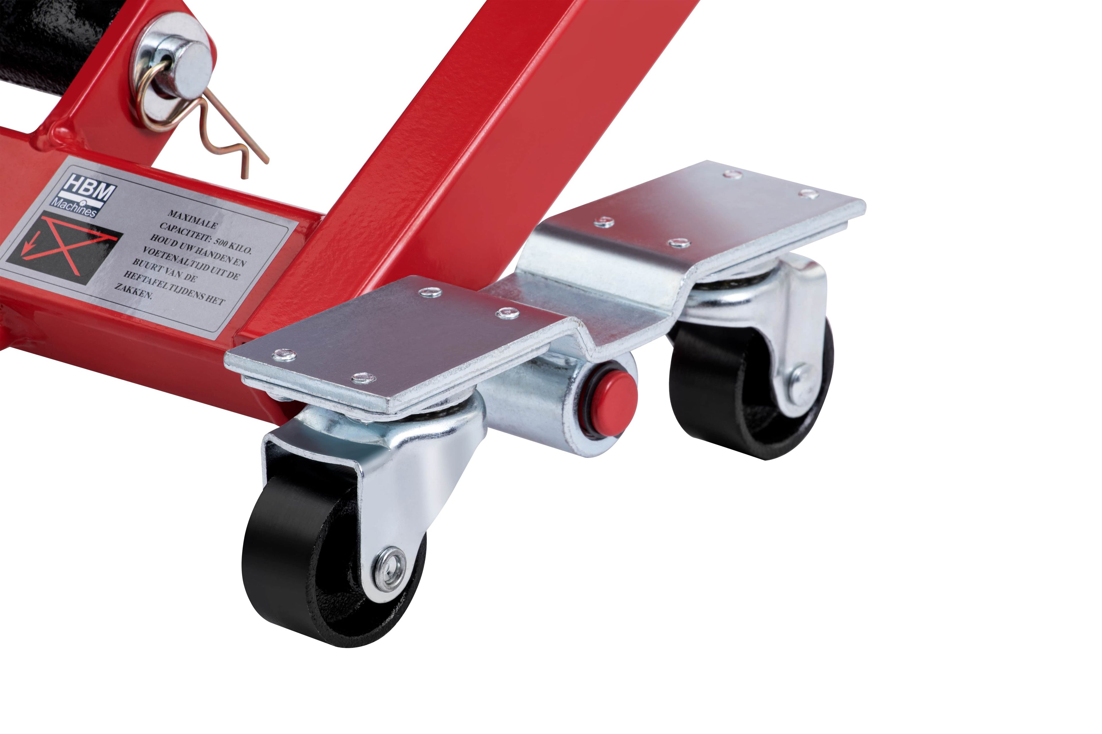 Pont élévateur mobile universel pour moto HBM - ROUGE Image 11