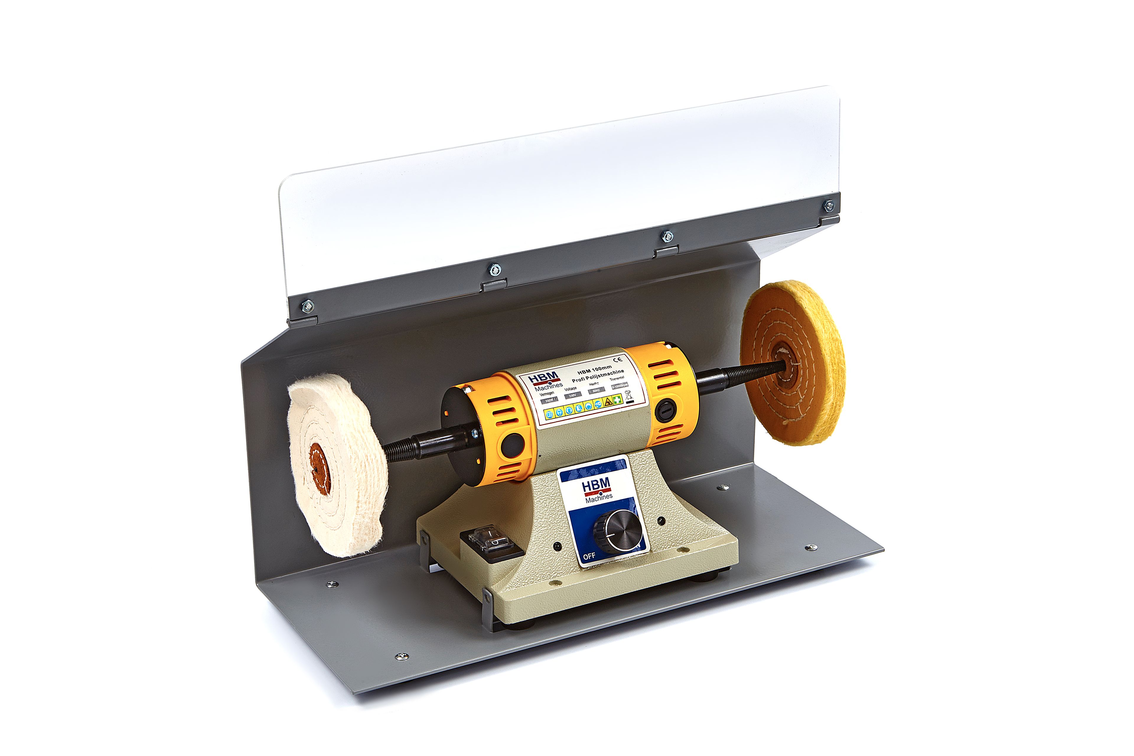 Protezione HBM per la macchina lucidatrice HBM da 100 mm Profi Image 3