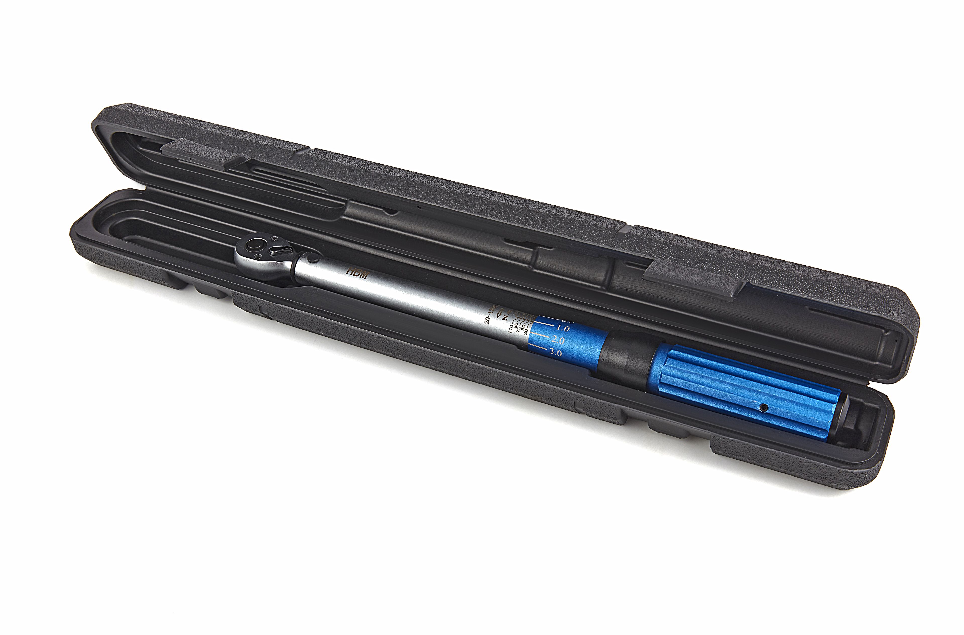 HBM 3/8 inch Momentsleutel 20 - 120 Nm.