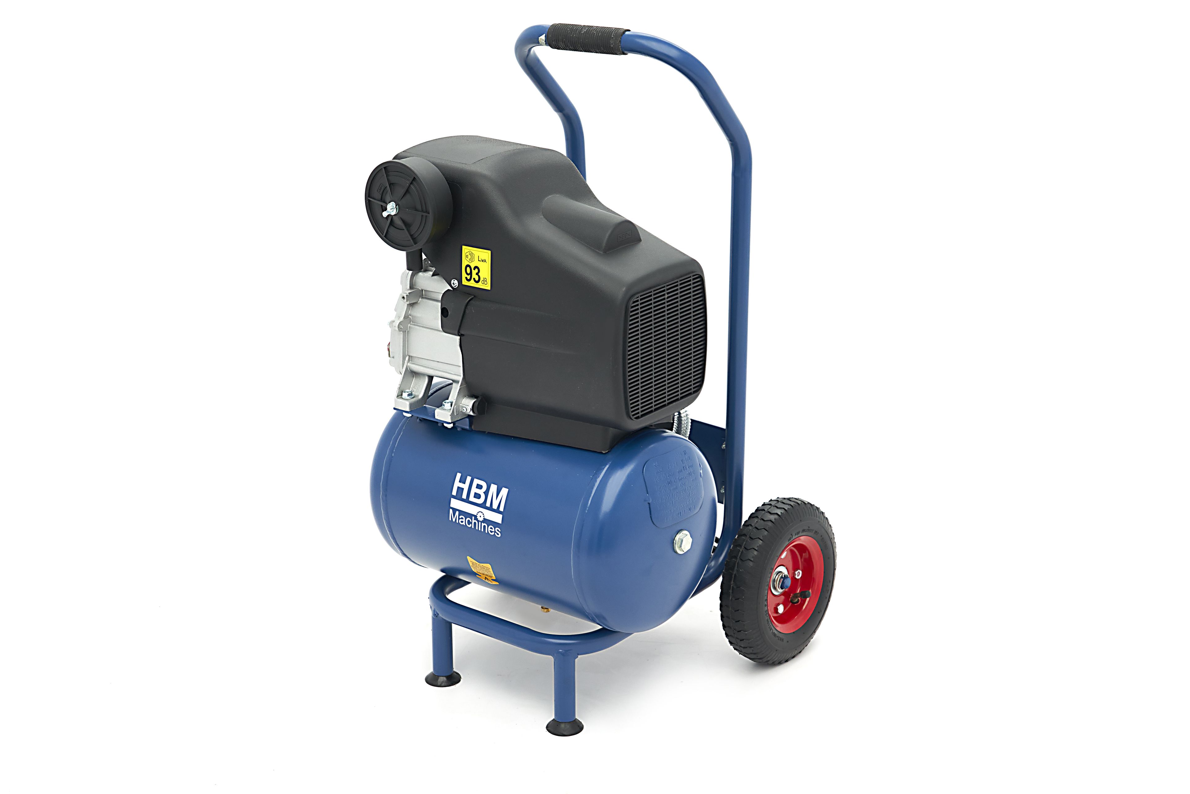 HBM oliegesmeerde compressor 16 liter Image 3