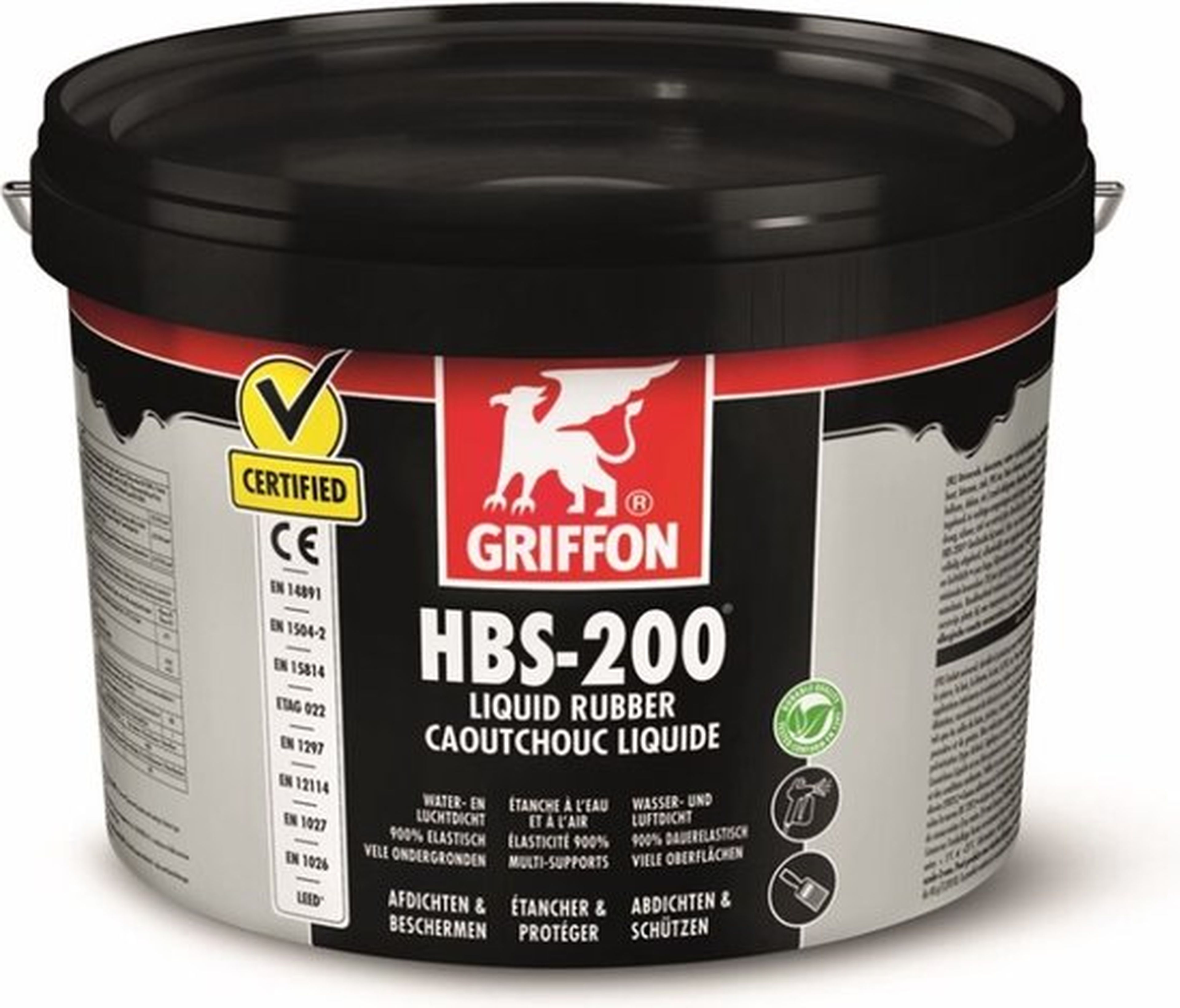 Griffon HBS-200 liquid rubber seau 5L