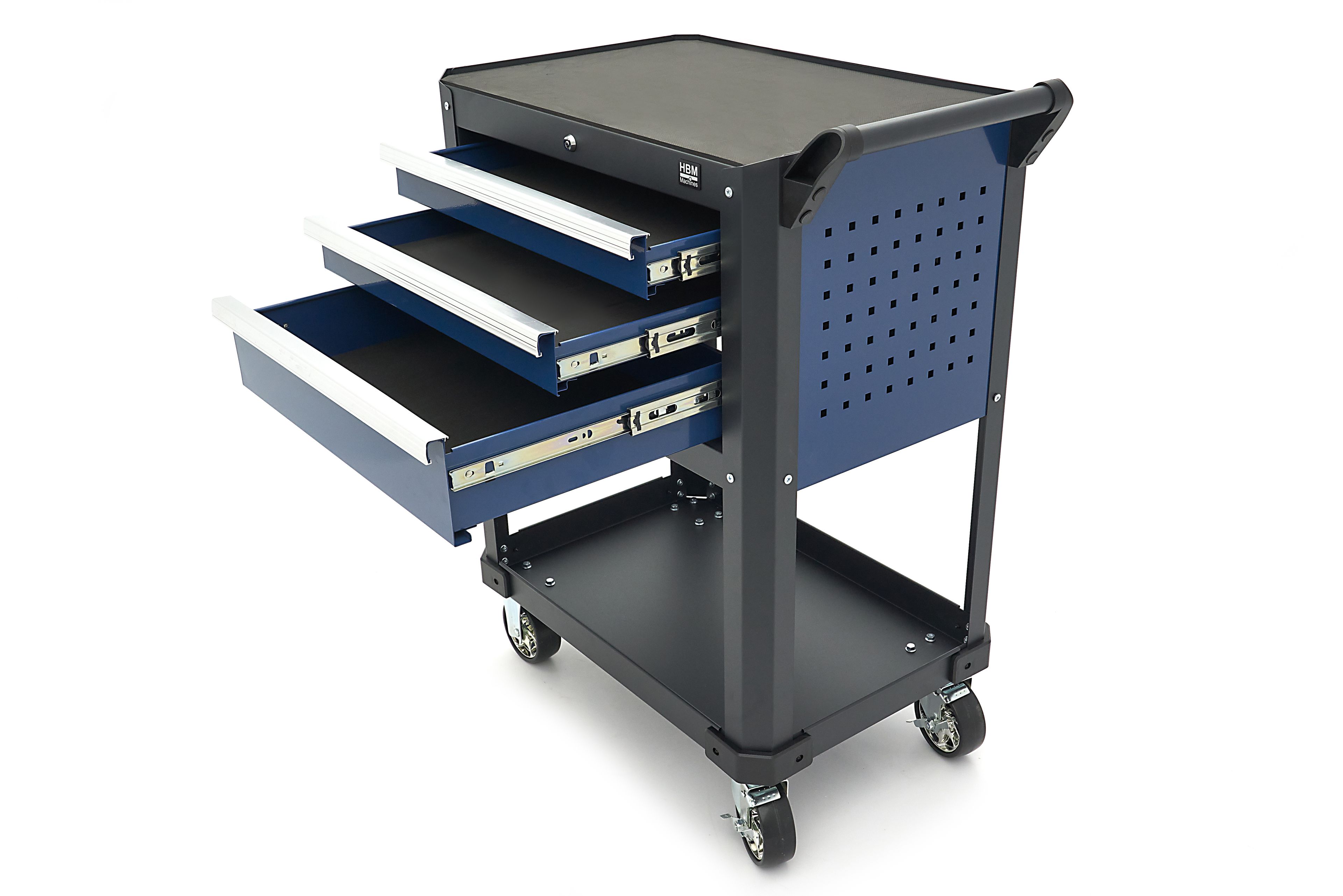 HBM Werkzeugwagen mit 3 Schubladen, blau Image 8