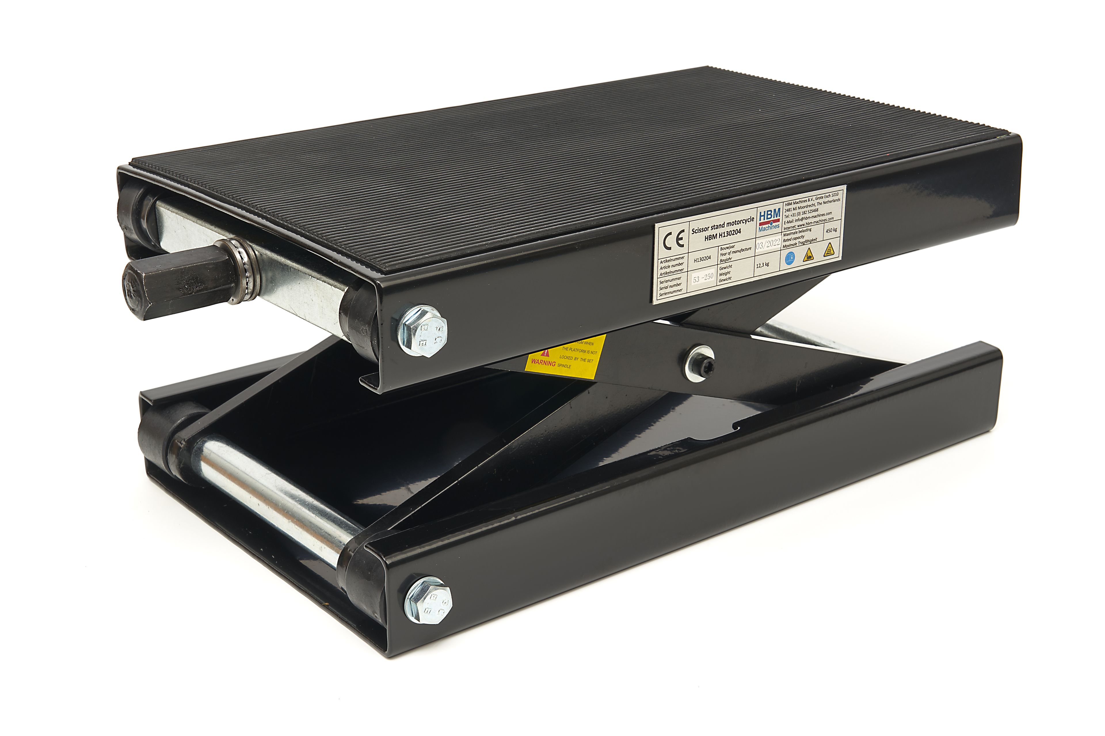 HBM Mini-ascenseur à moteur plat 450 kg - Noir Image 4