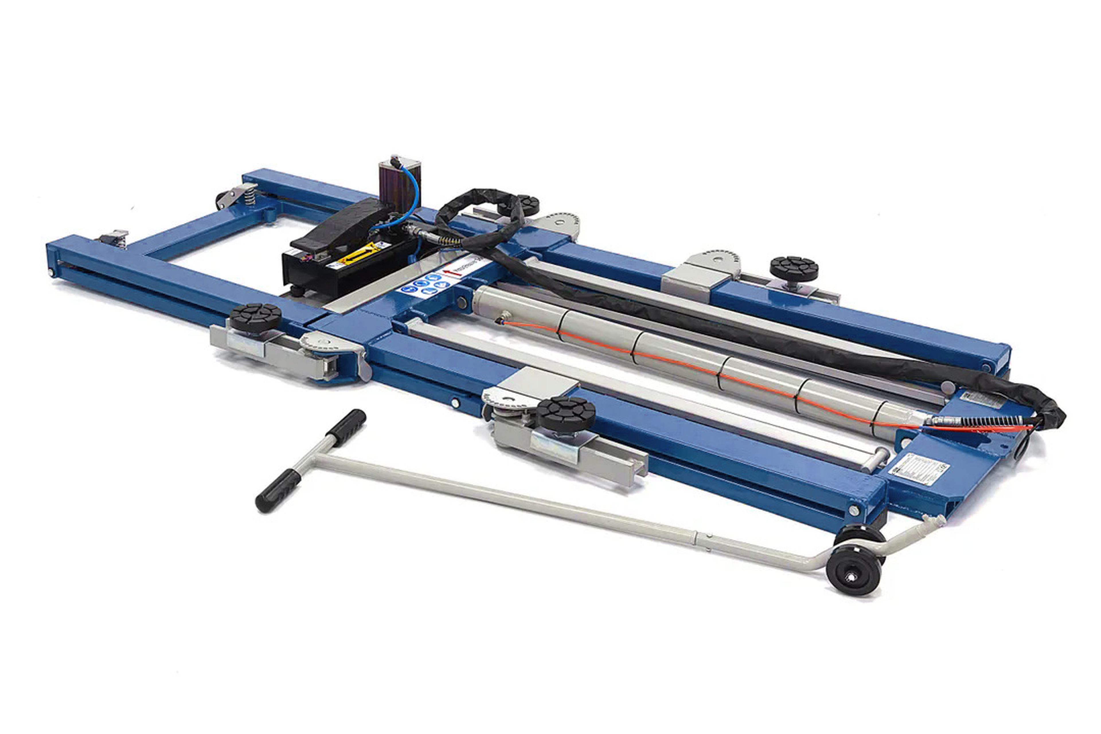 HBM 2500 Kg. Poetsbrug, Autobrug, Bandenbrug, Verstelbaar, Extra Laag Image 9