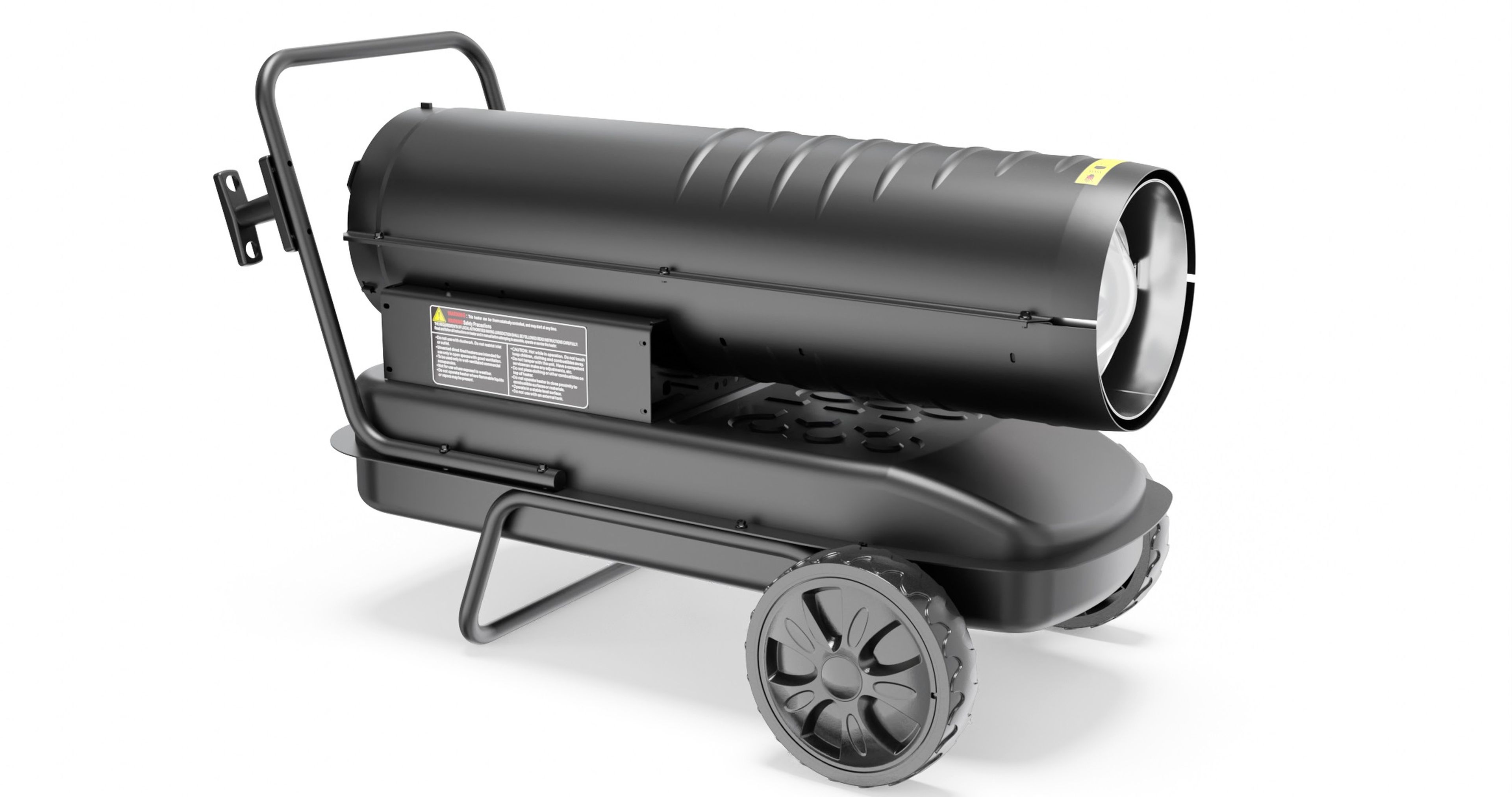 Chauffage diesel mobile HBM rond, 30 000 watts Image 3