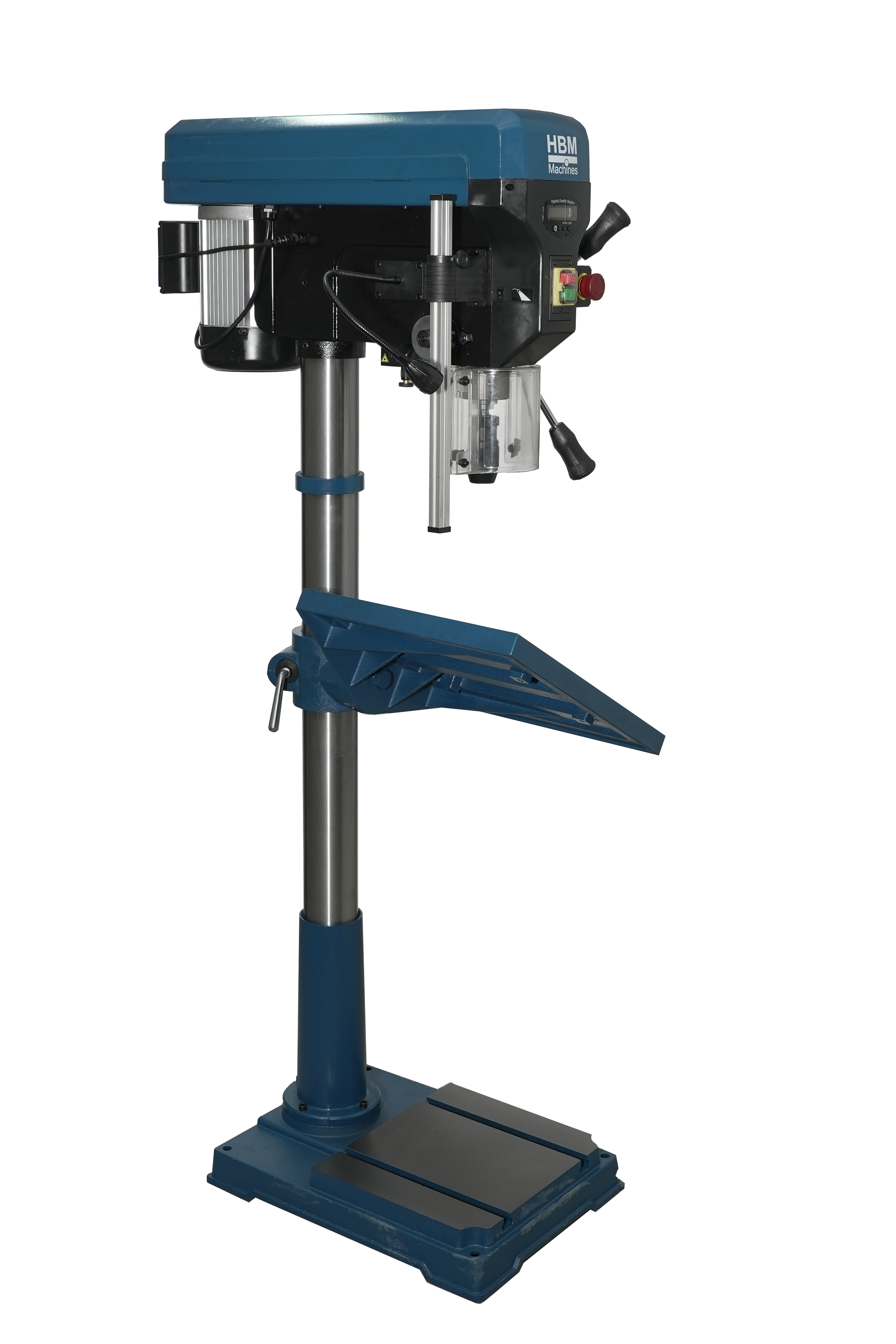 HBM 32 mm Kolomboormachine Vloermodel Met Digtale Uitlezing 230 Volt Image 6