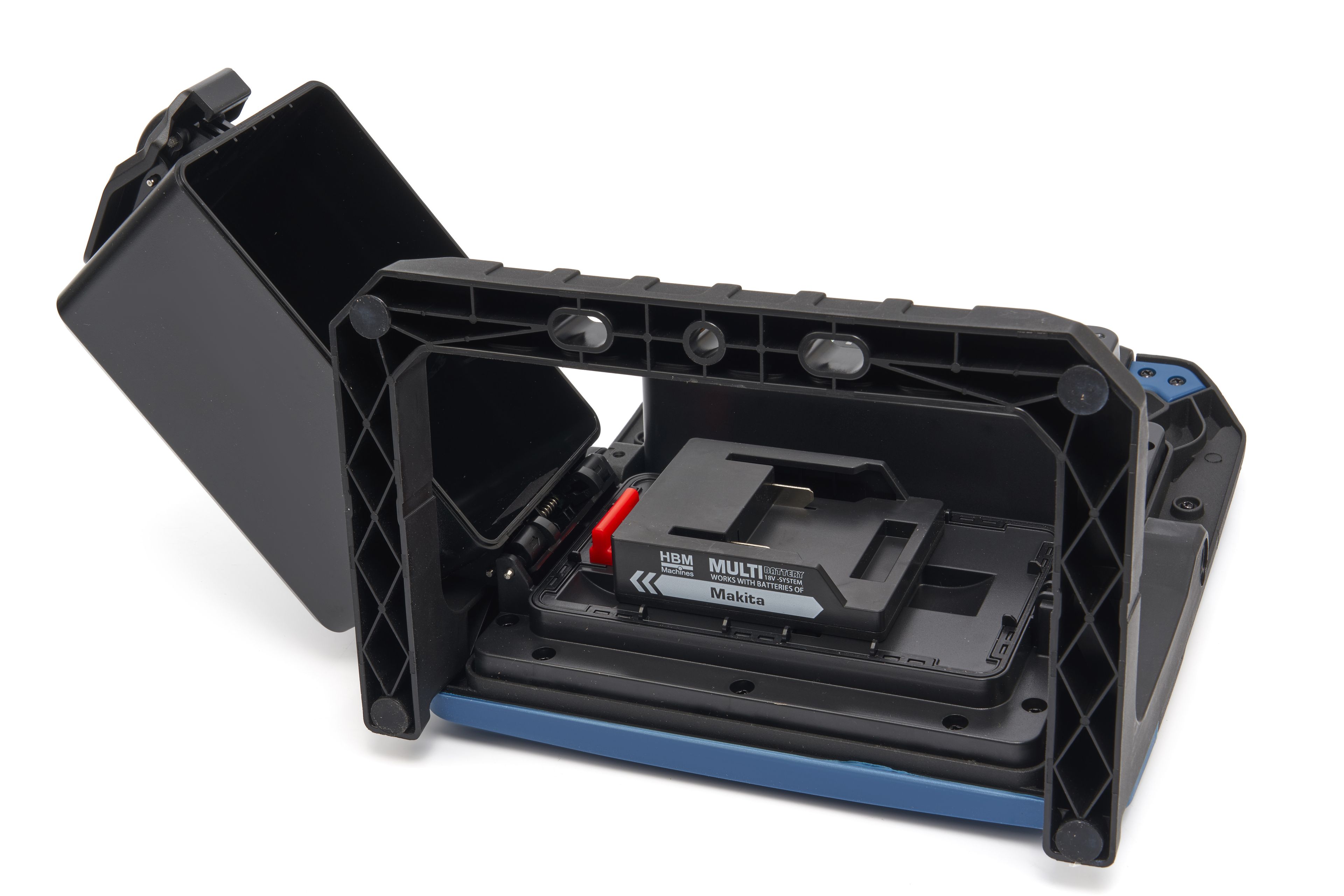 HBM projecteur de chantier LED multi-batterie 45 W 5000 lumens 5000 K classe 3 Image 12