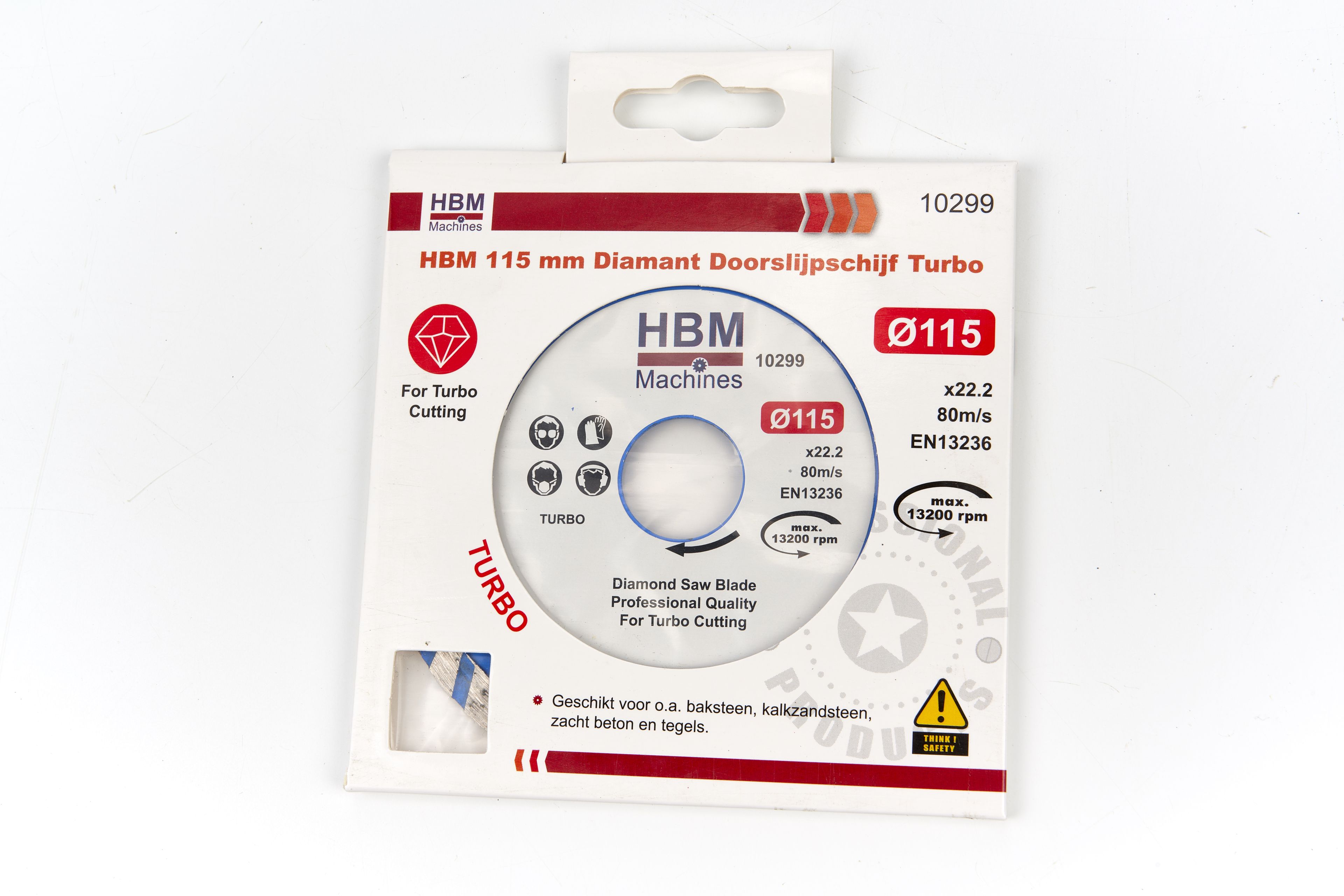 Disques à tronçonner HBM Diamant 115 mm | Turbo Image 3