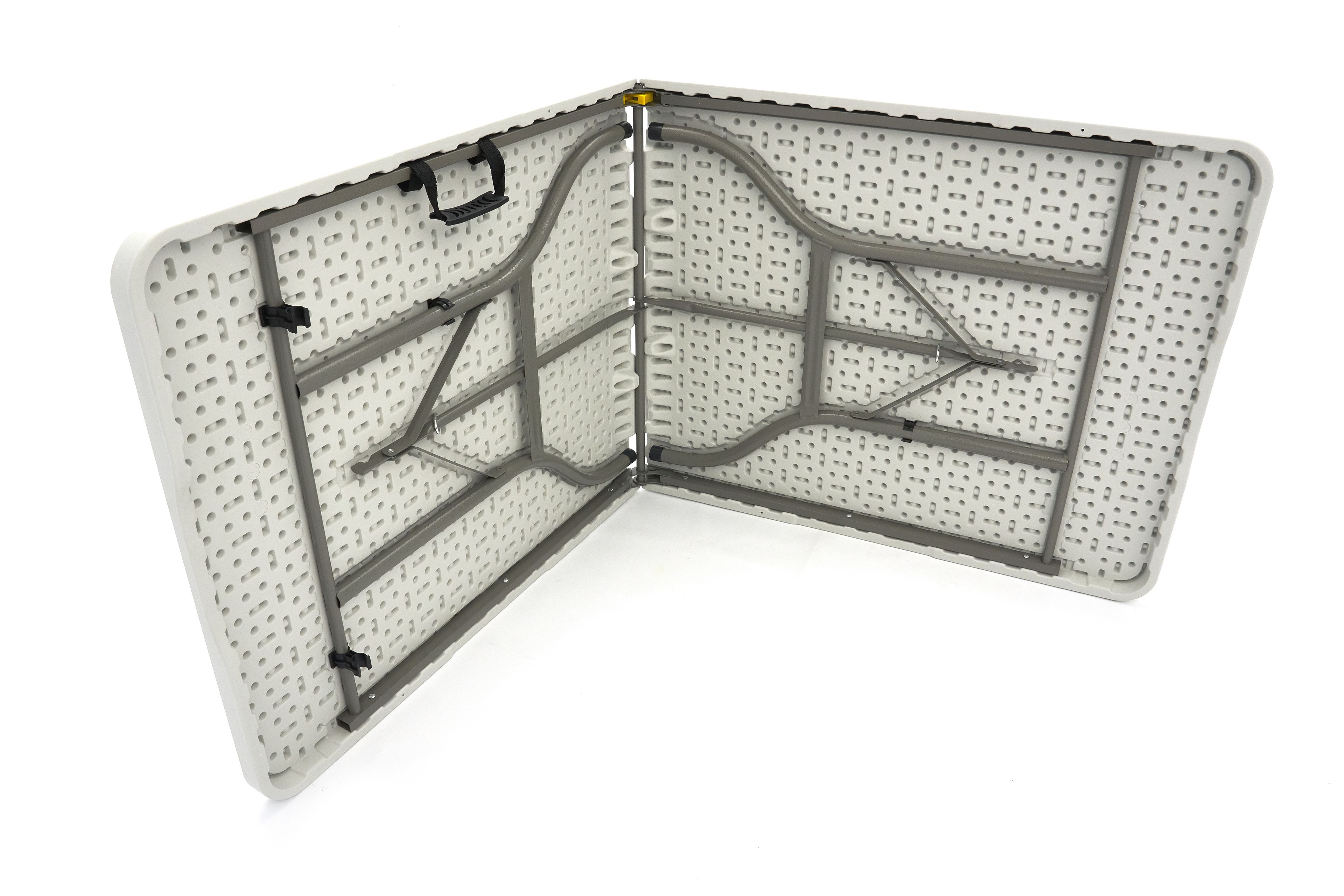 Erro Tavolo Pieghevole in PVC - 180 cm - Bianco Image 4