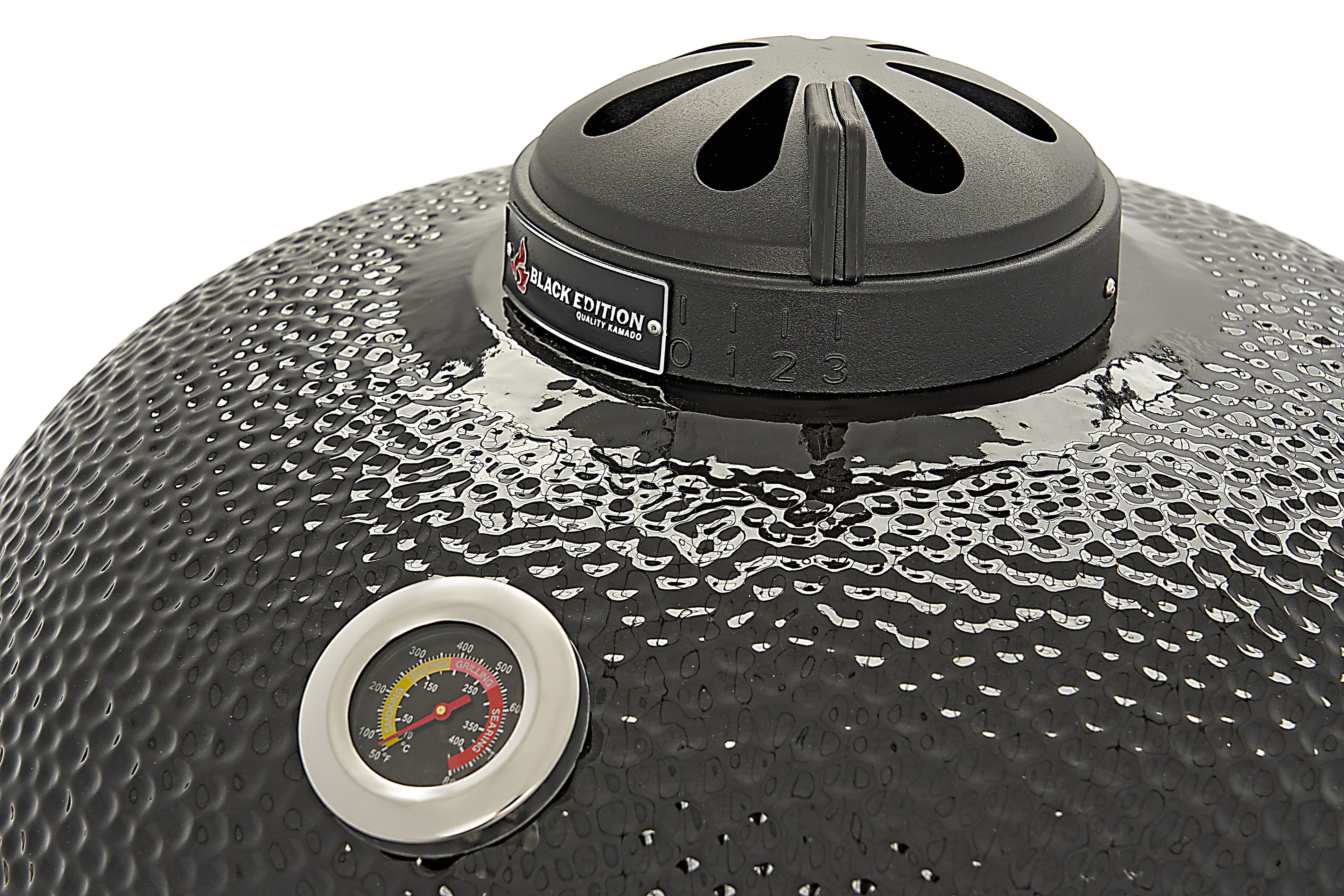 Barbecue en céramique de 68 cm sur roulettes Black Edition Image 15