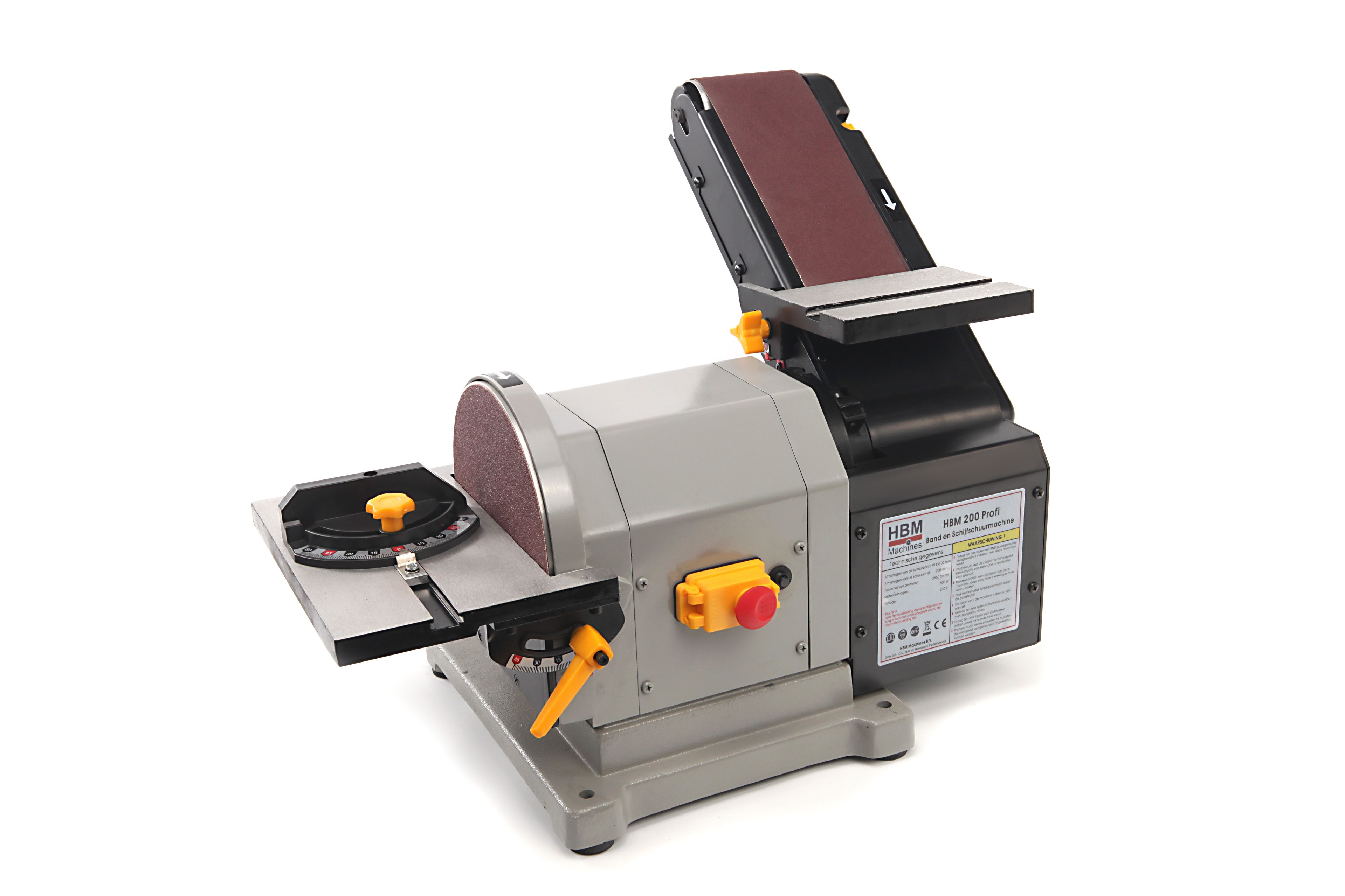 HBM 200 Ponceuse à Bande et à Disque