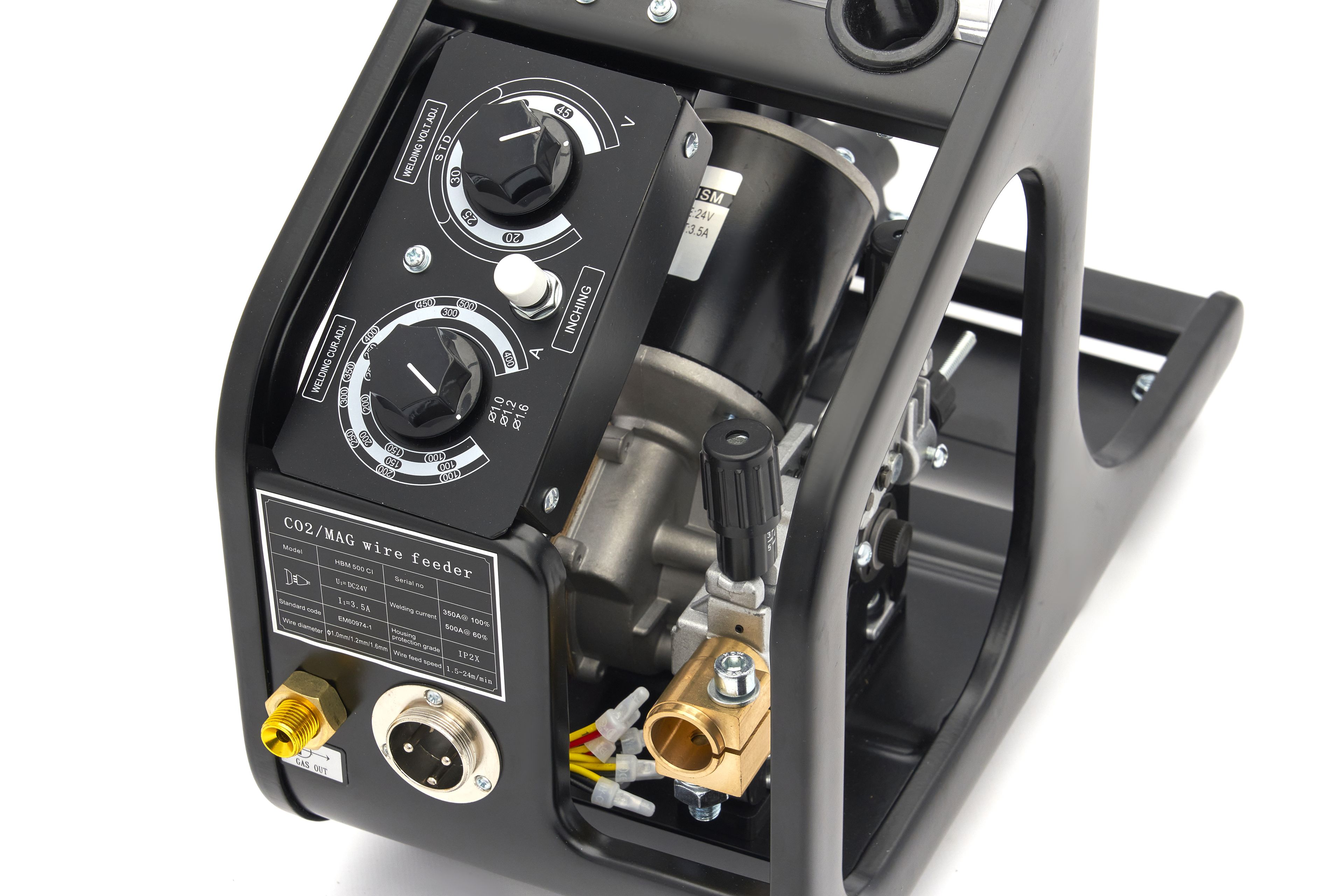 HBM 500 CI Smart Led Inverter per Saldatura con Display Digitale e Tecnologia IGBT 400 volt – Nero Image 21