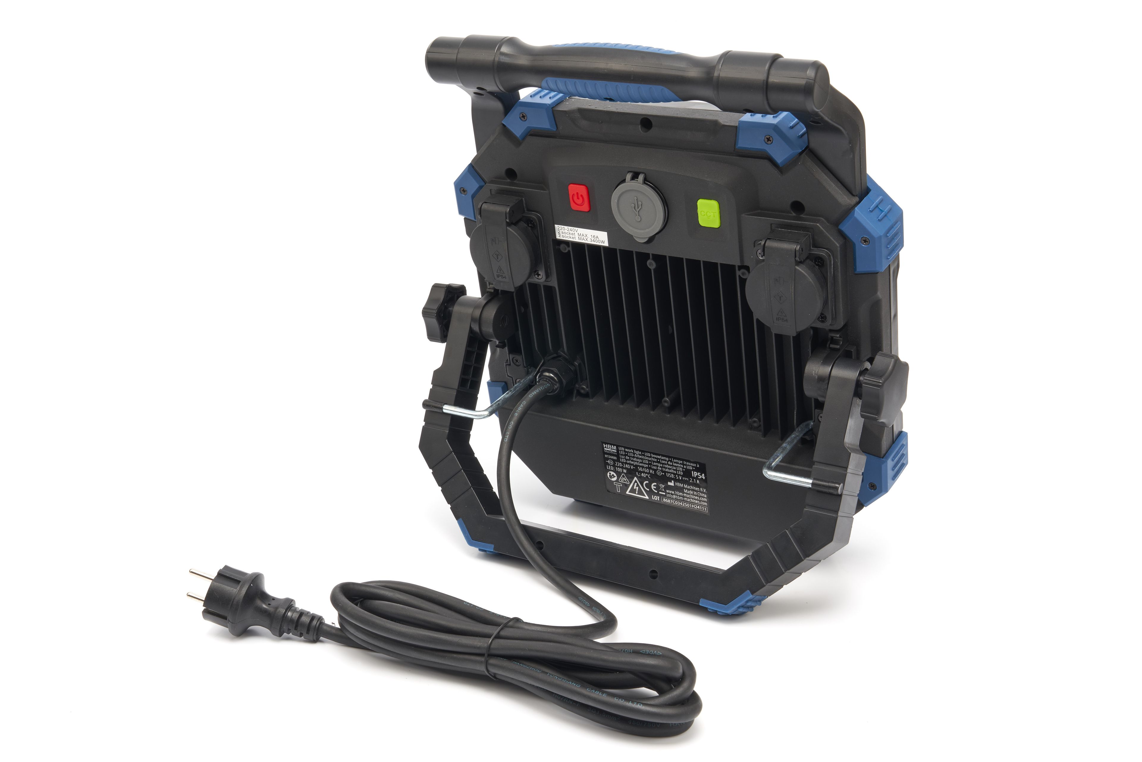 HBM LED bouwlamp 5000K, klasse 1 8.800 lm | 100 W Image 5