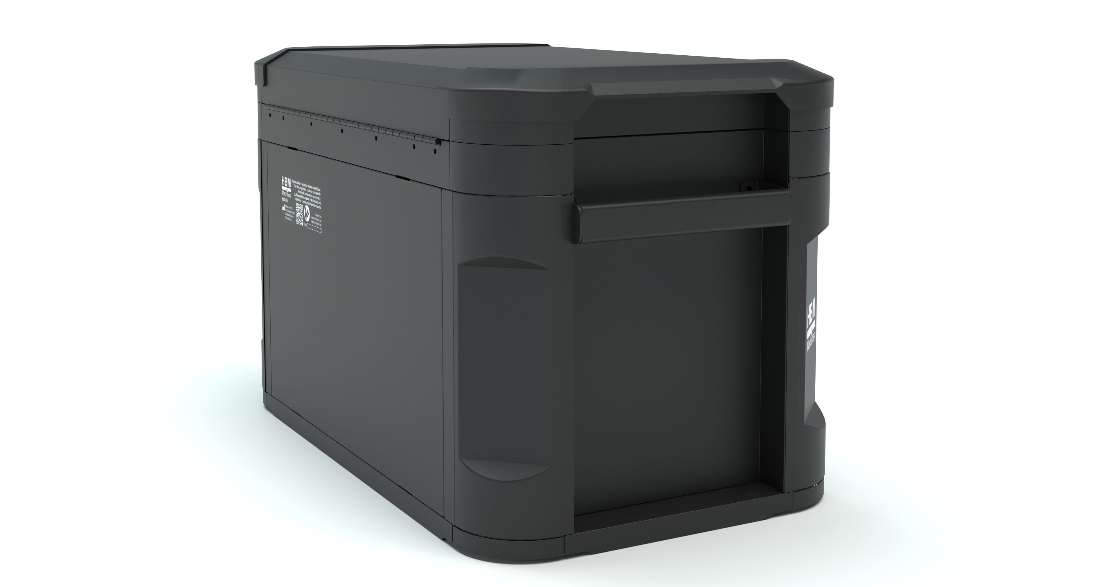 HBM opzetkast 4 laden, zwart Image 4