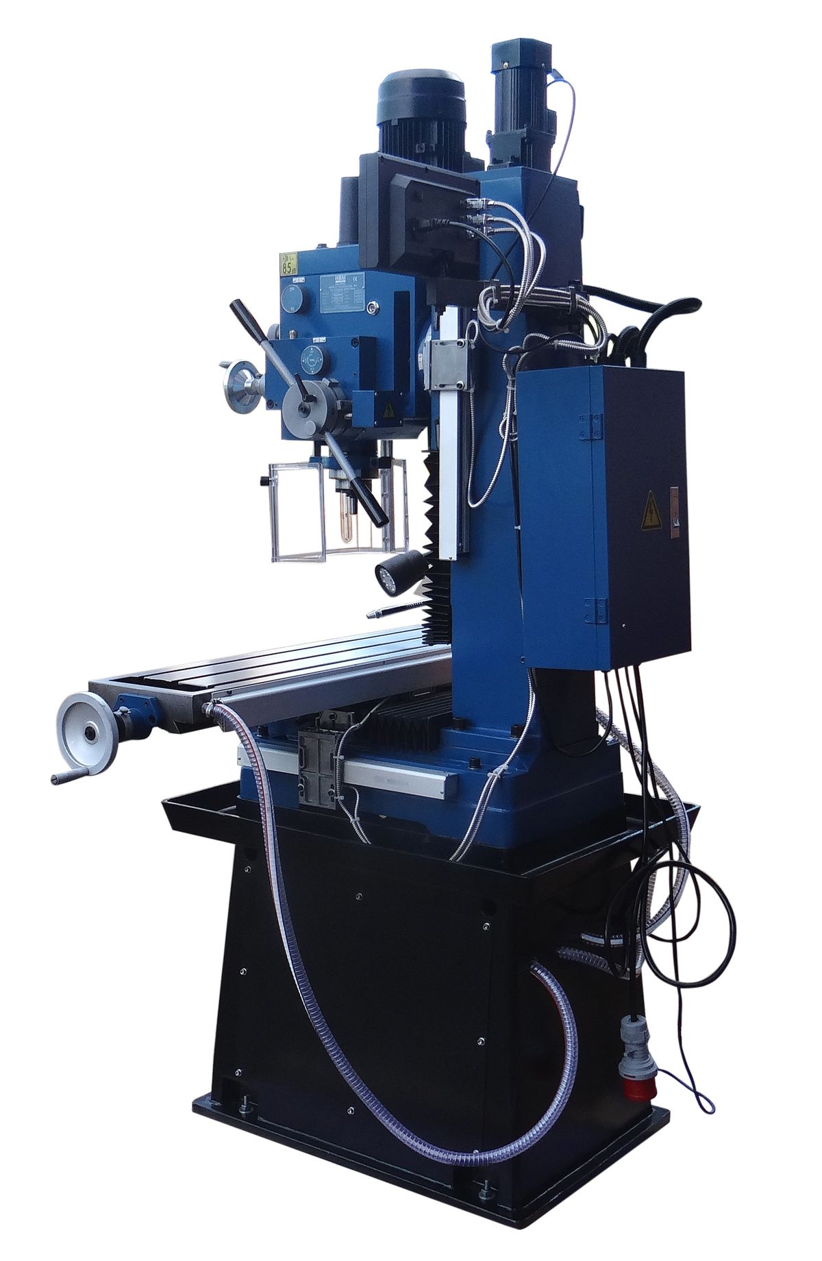 HBM fresadora BF 55 de HBM con mesa grande y avance automático de mesa