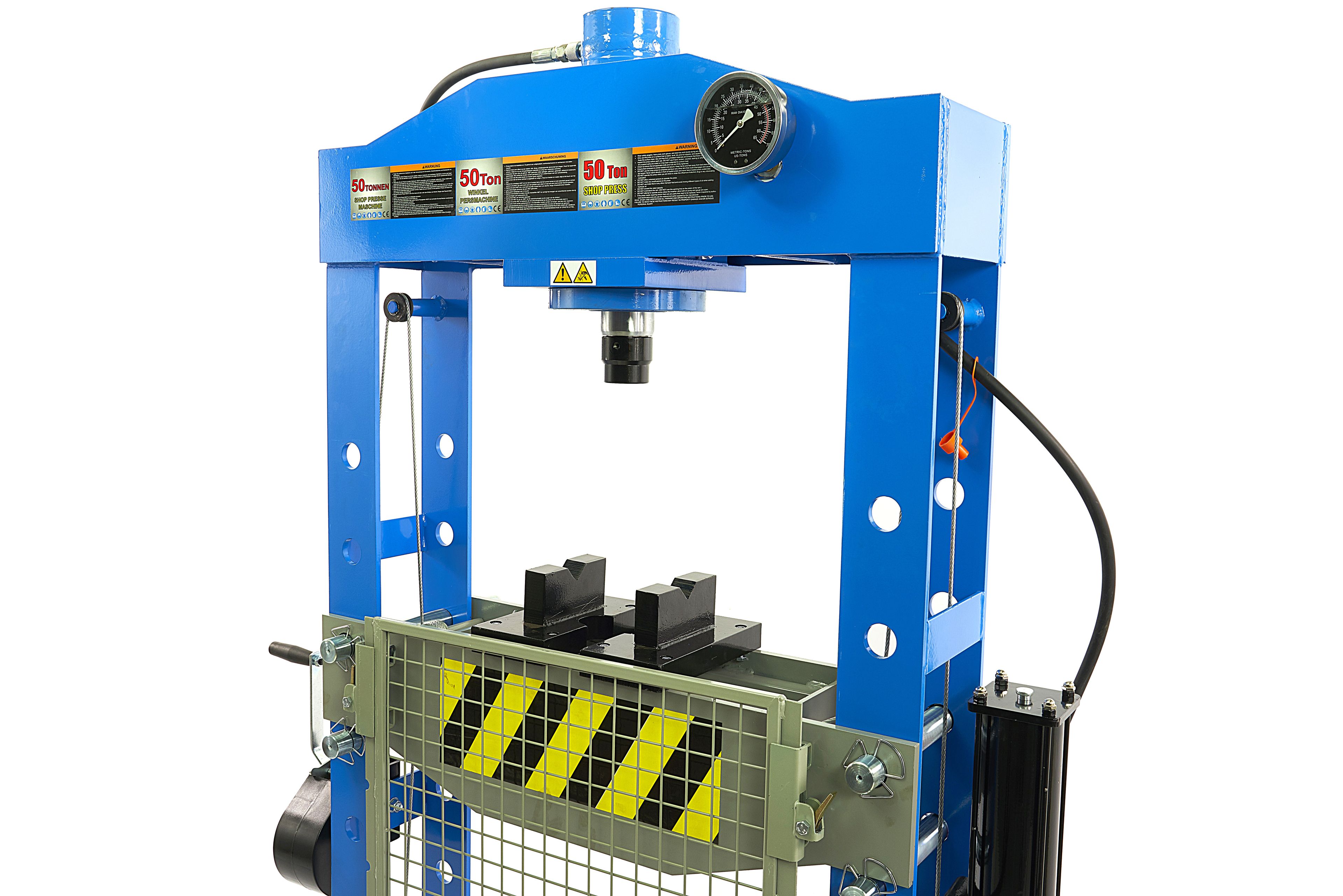 Presse professionnelle de cadre / presse d'atelier de HBM 50 tonnes avec support de sécurité Image 5
