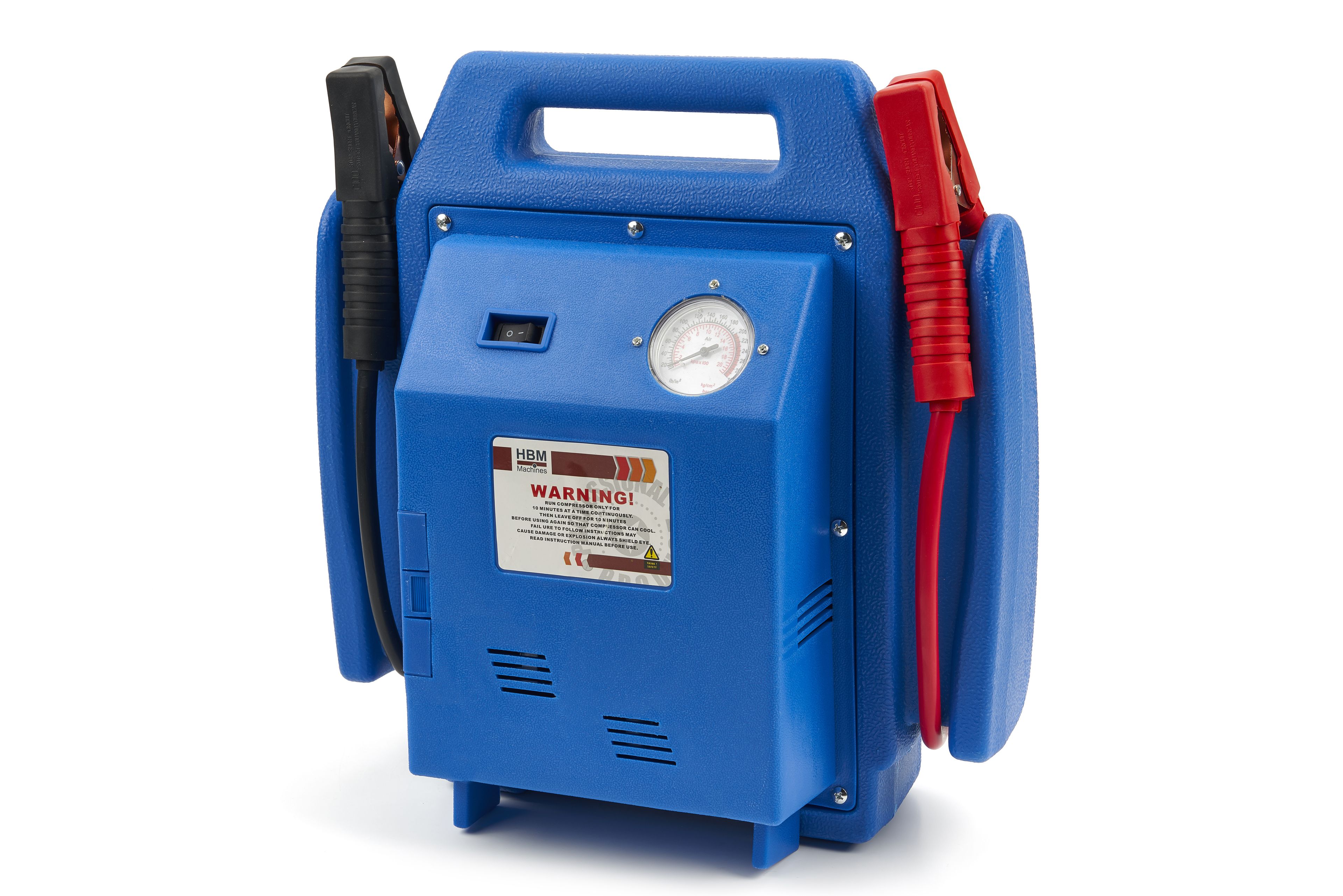 HBM 4 in 1 Avviatore di emergenza Powerstation 12V - 20AH Image 4