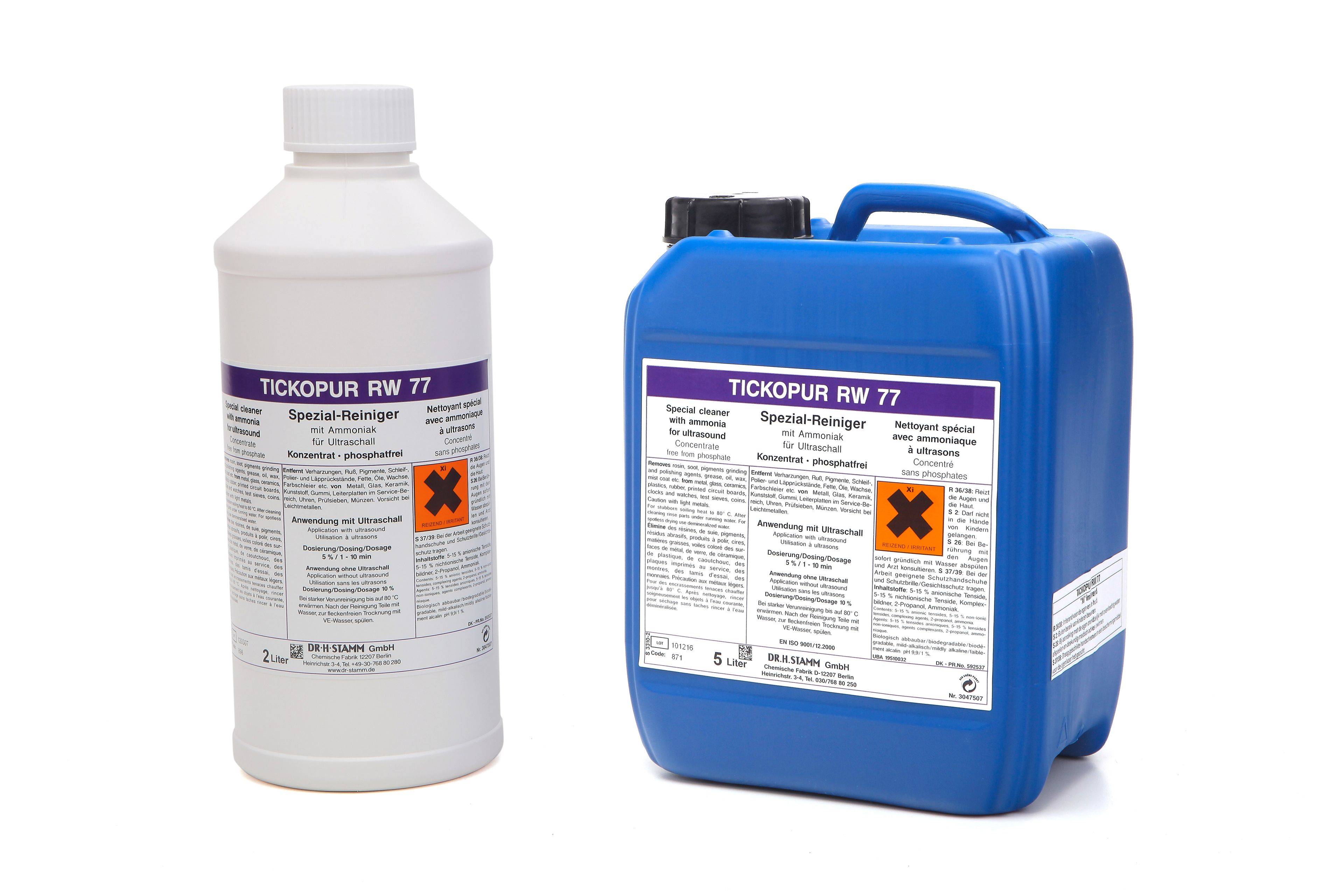 TICKOPUR RW77 Reinigingsvloeistoffen