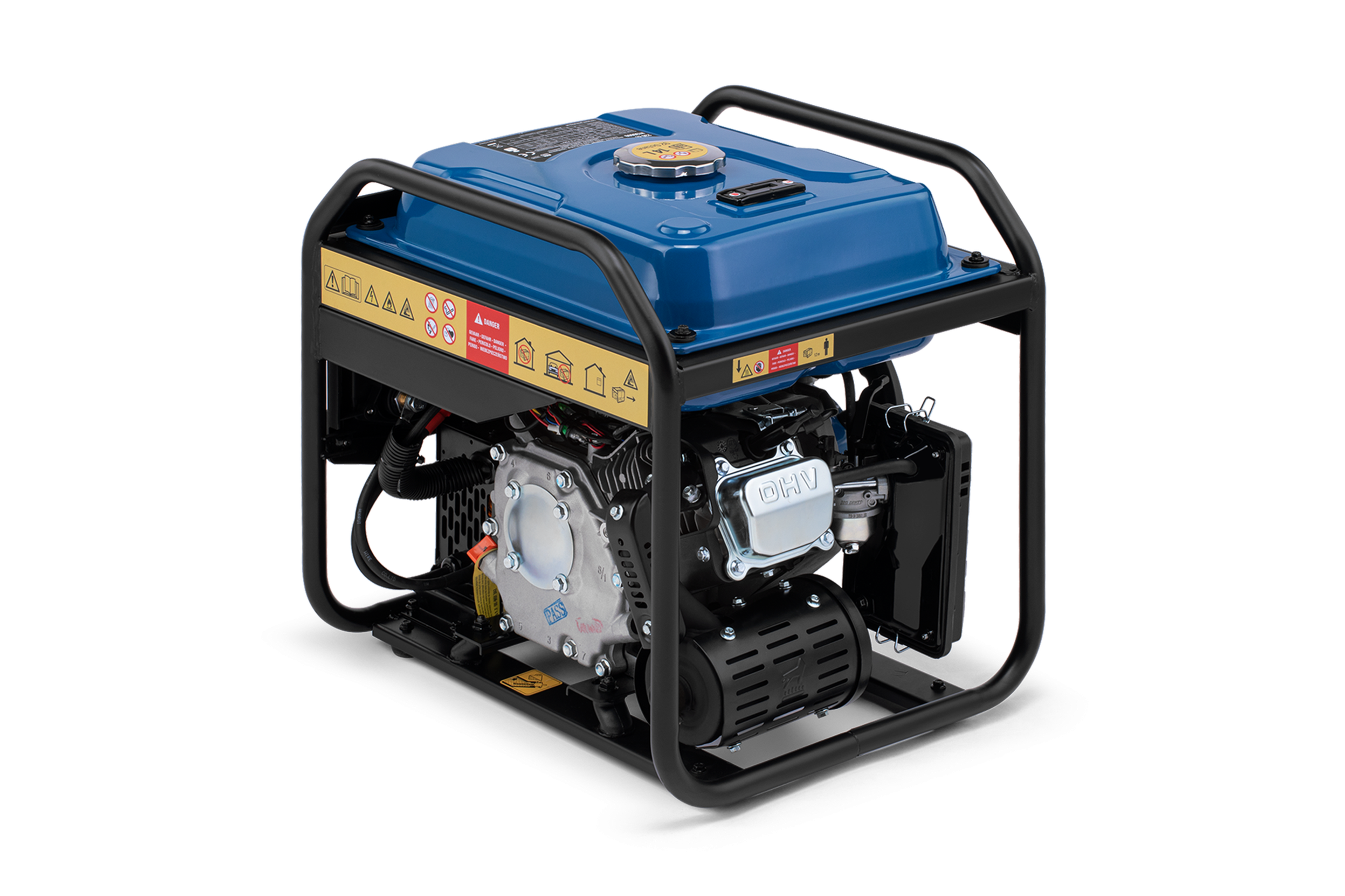 HBM lasaggregaat 4000 W, 230 V, benzine Image 6