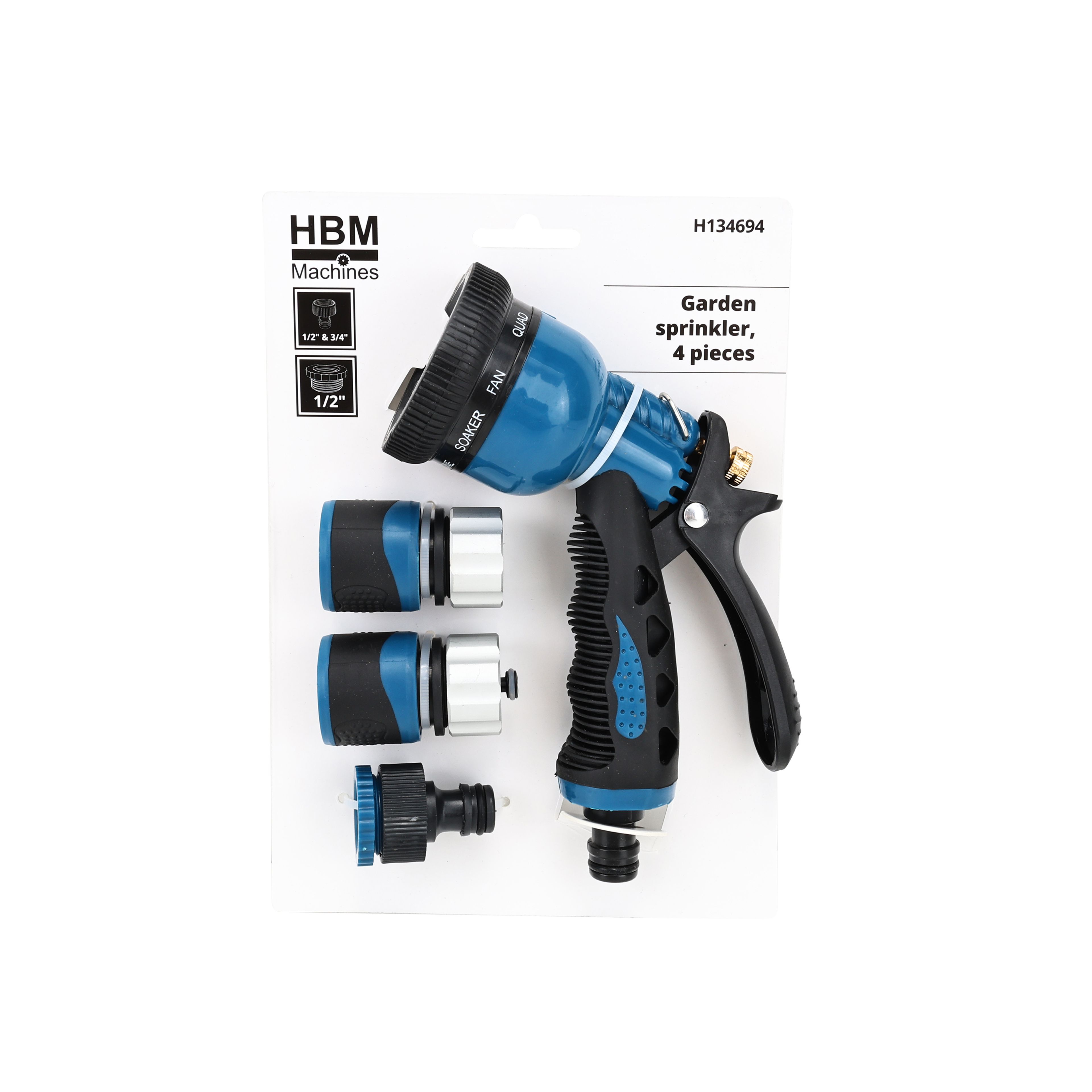 HBM Ensemble d’arroseurs de jardin, 4 pièces Image 6