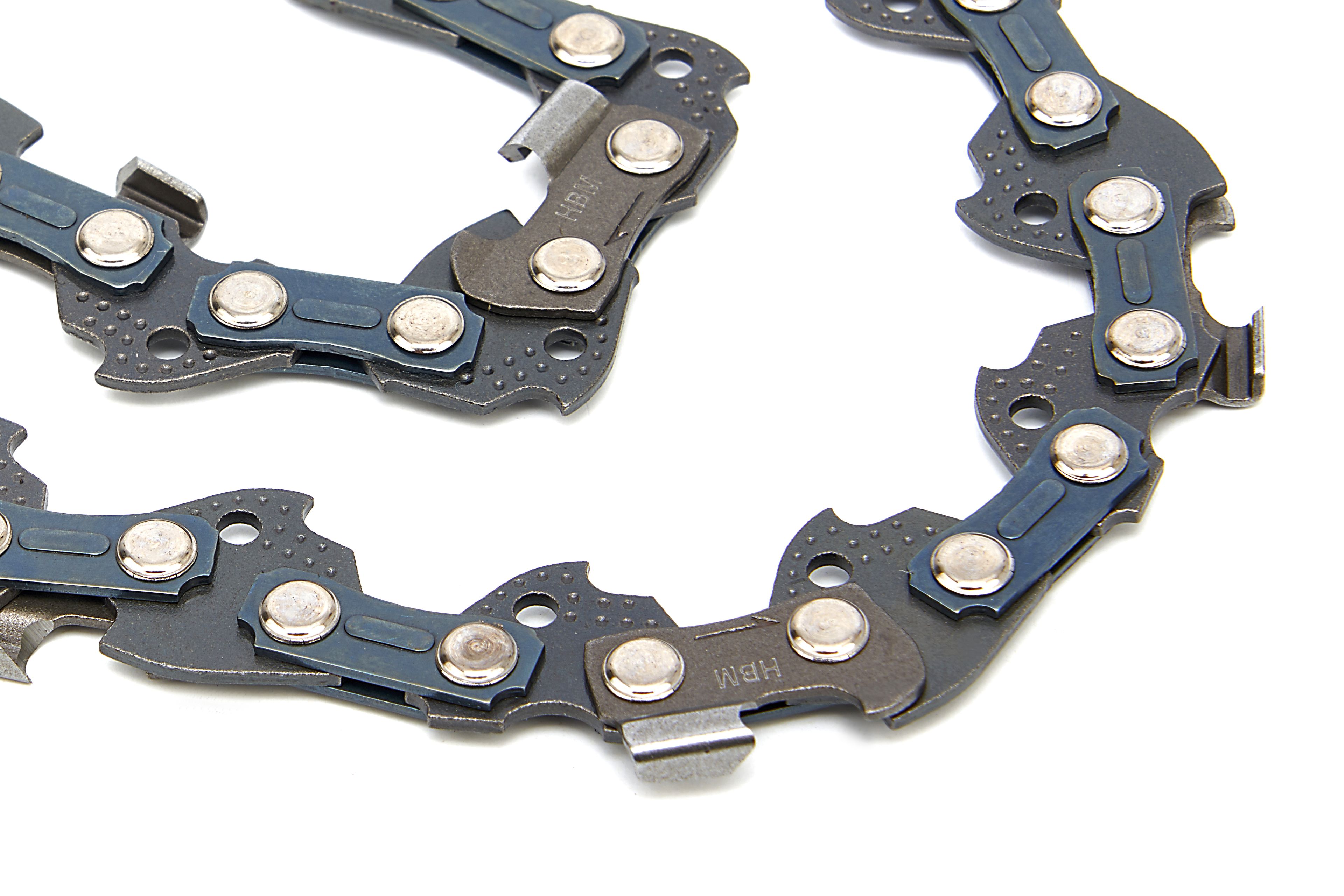 HBM Chaîne de rechange pour tronçonneuse HBM professionnelle 20 volts 5,0 Ah Li-ion avec guide de 250 mm Image 3