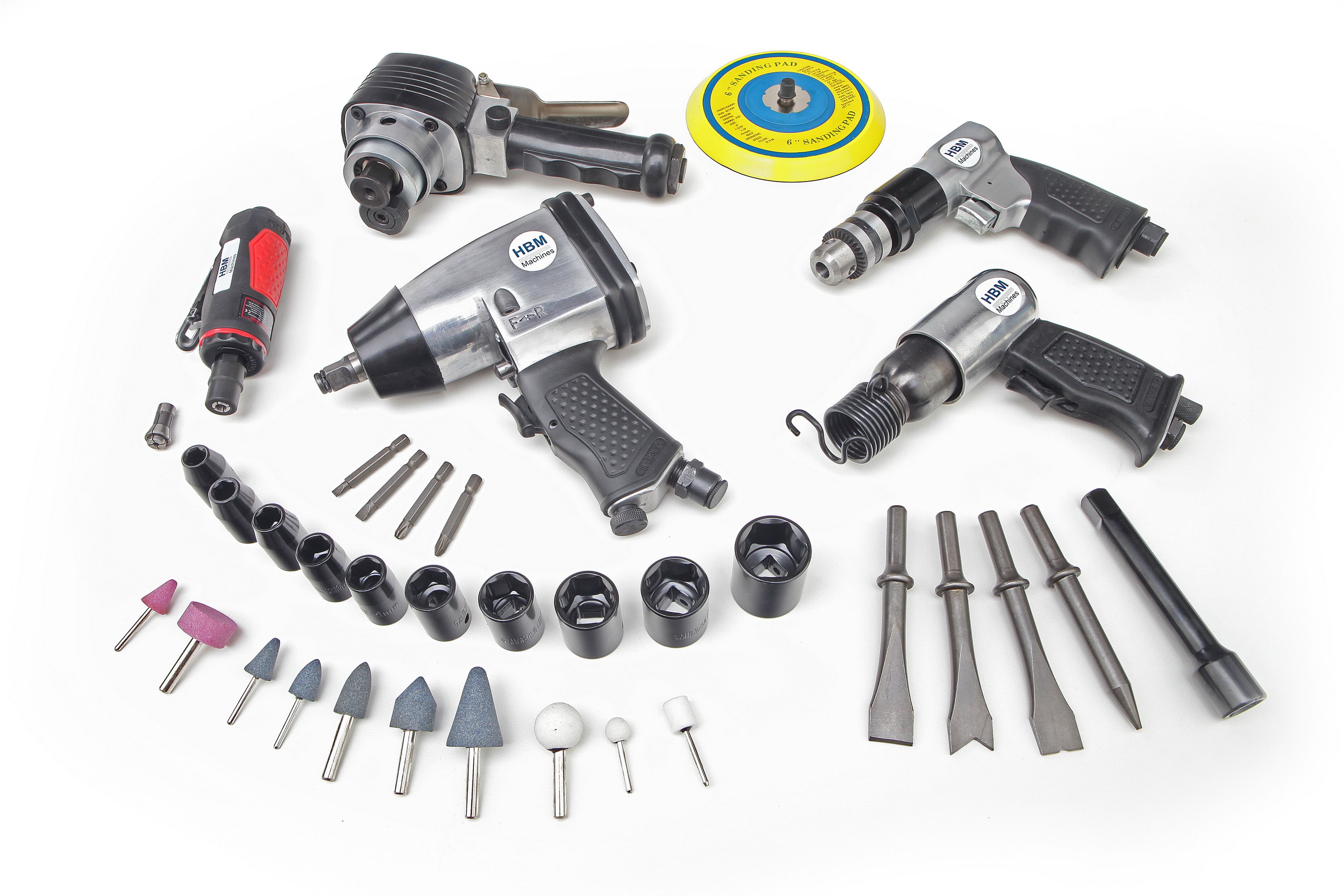 HBM 42 Delig Luchtgereedschapset