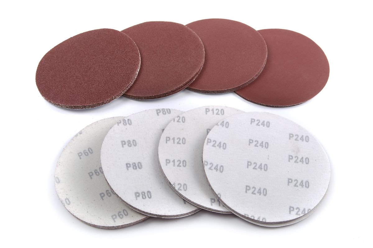 Disco de lija HBM de 150 mm con velcro