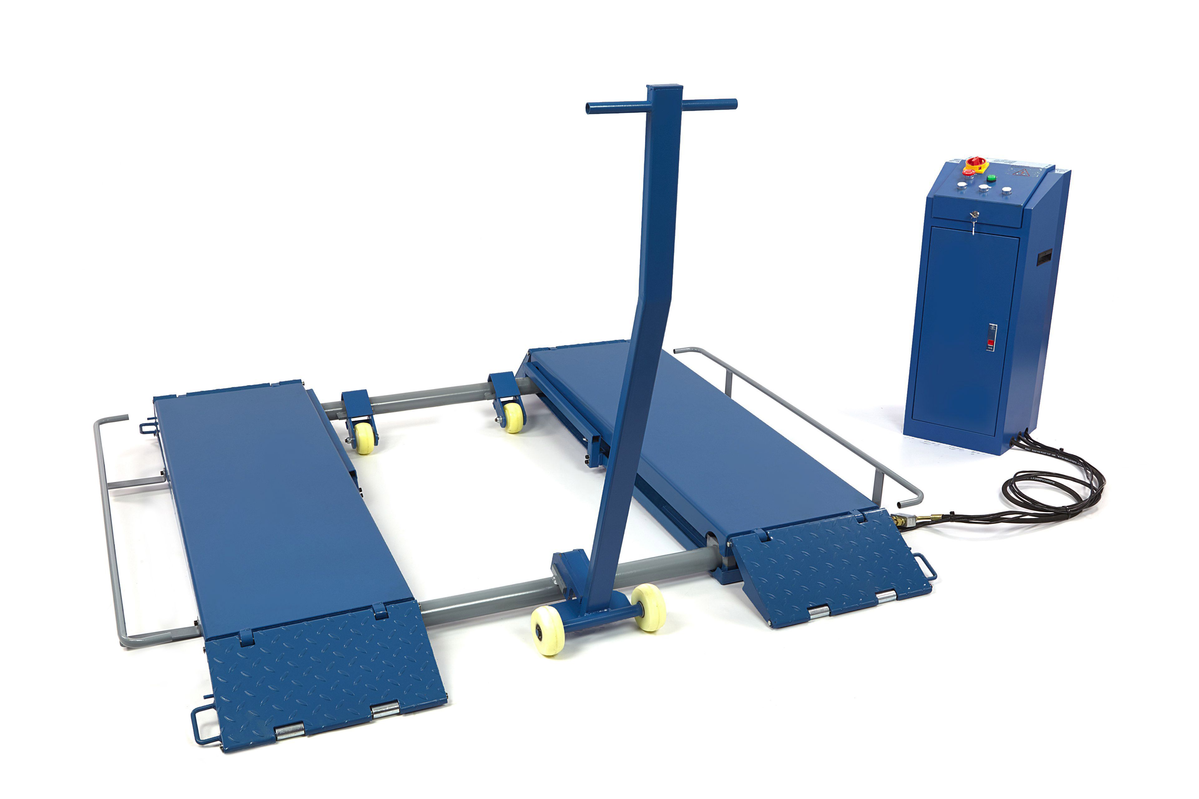 HBM Ponte di pulizia professionale per auto elettriche da 3 tonnellate, ponte di pulizia, ponte per pneumatici - 400 Volt Image 6