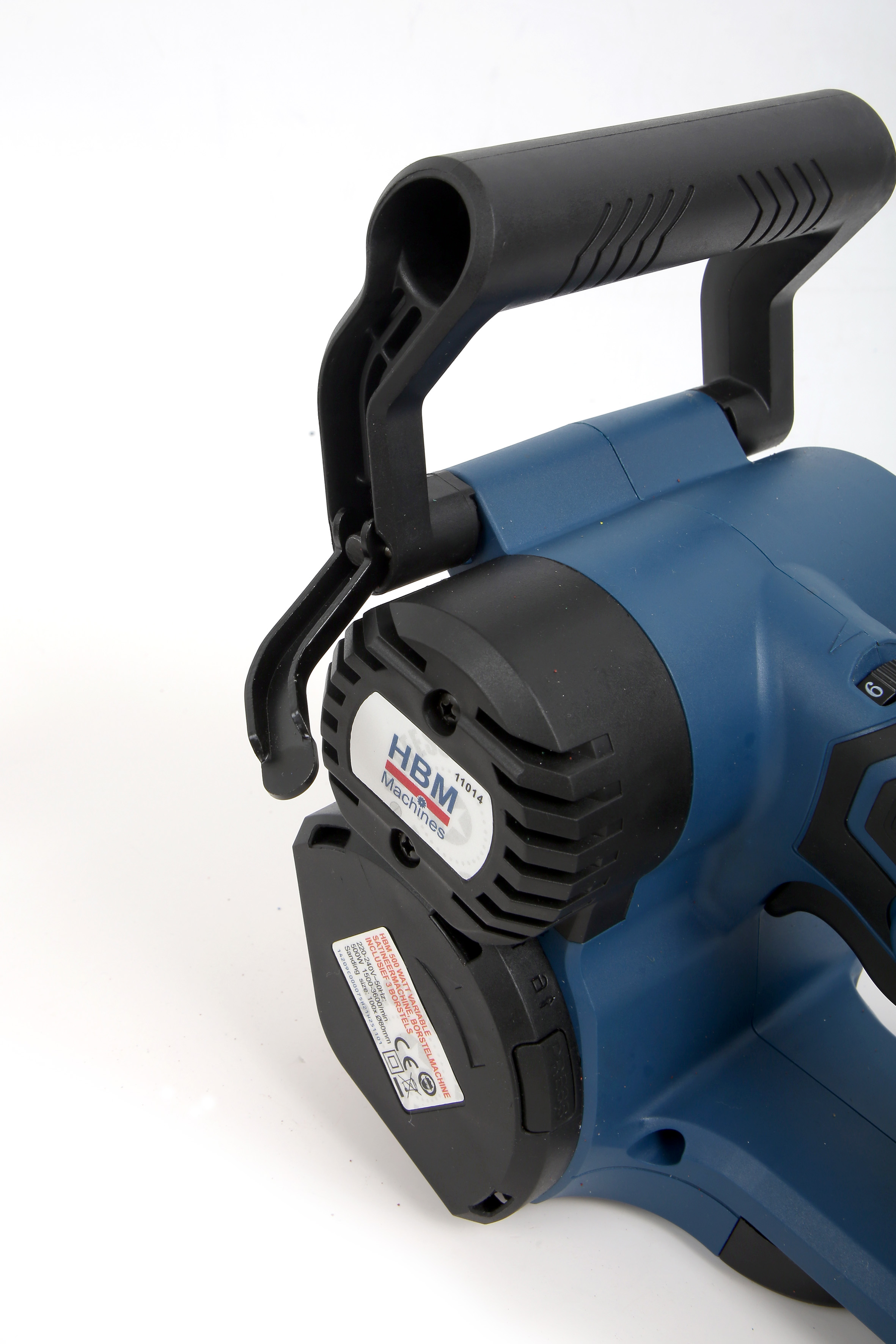 HBM 500 Watt Variable Satineermachine, Borstelmachine Inclusief 3 Borstels Image 5