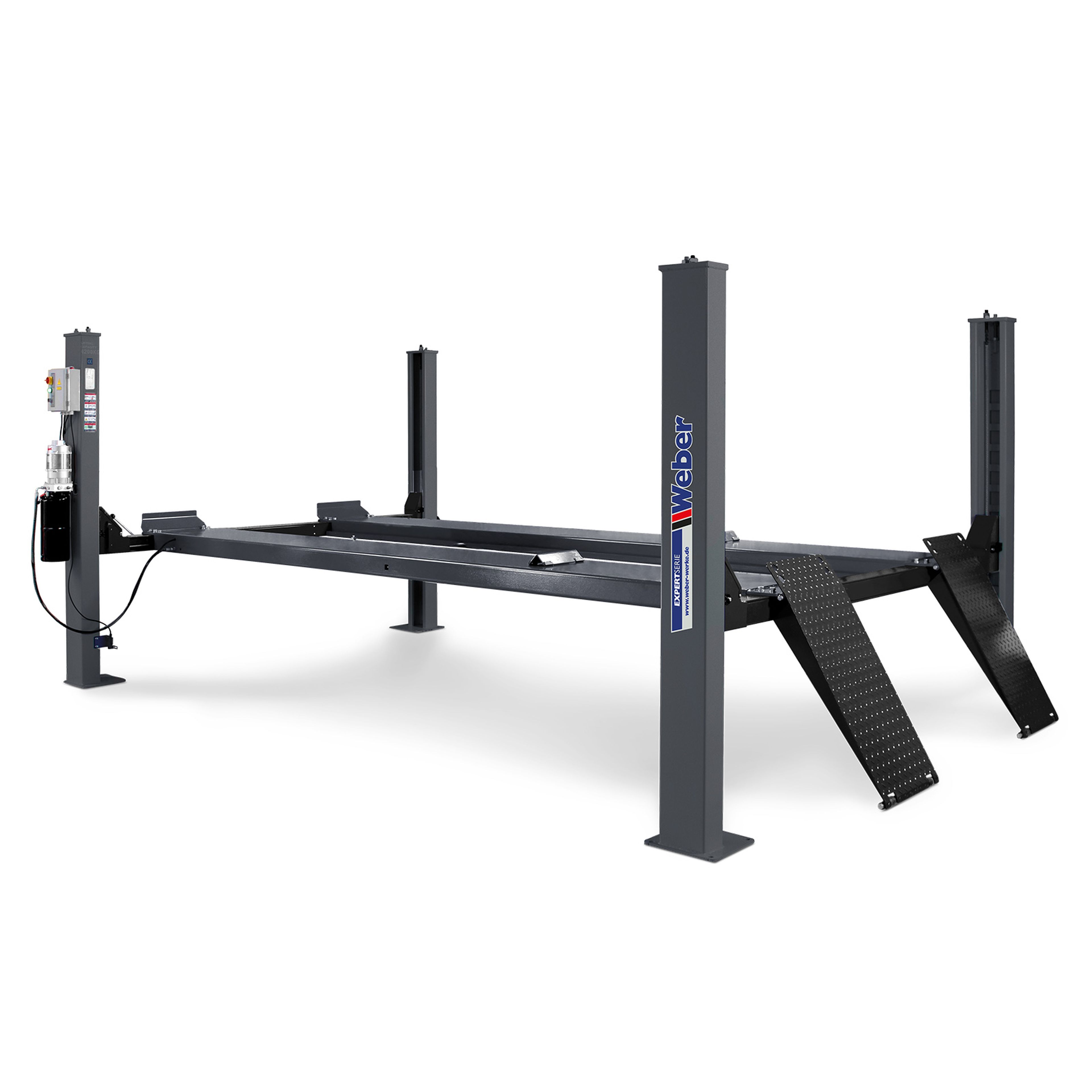Weber 4 koloms hefbrug, expert serie autolift 4.2