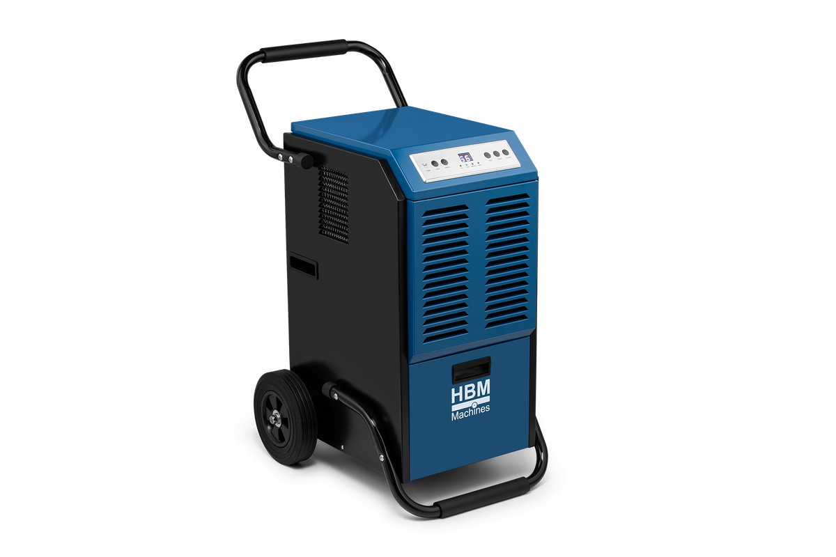 HBM professionelle Bautrockner, Luftentfeuchter, Feuchtigkeitsfänger 70 Liter, 860 Watt