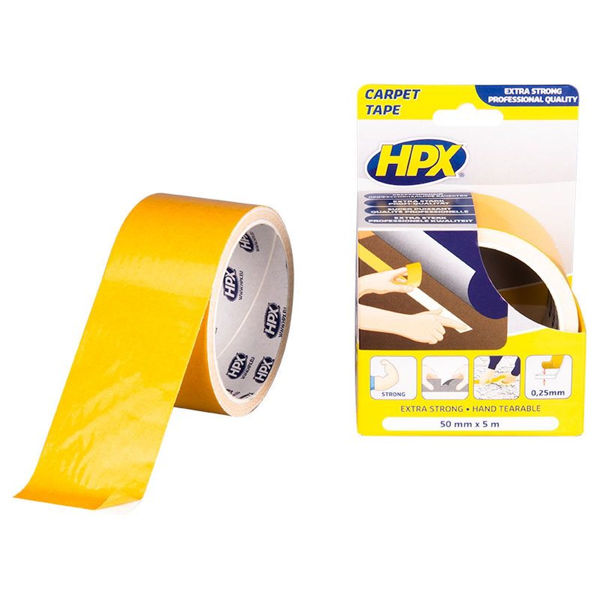 HPX Doppelseitiges Teppichband