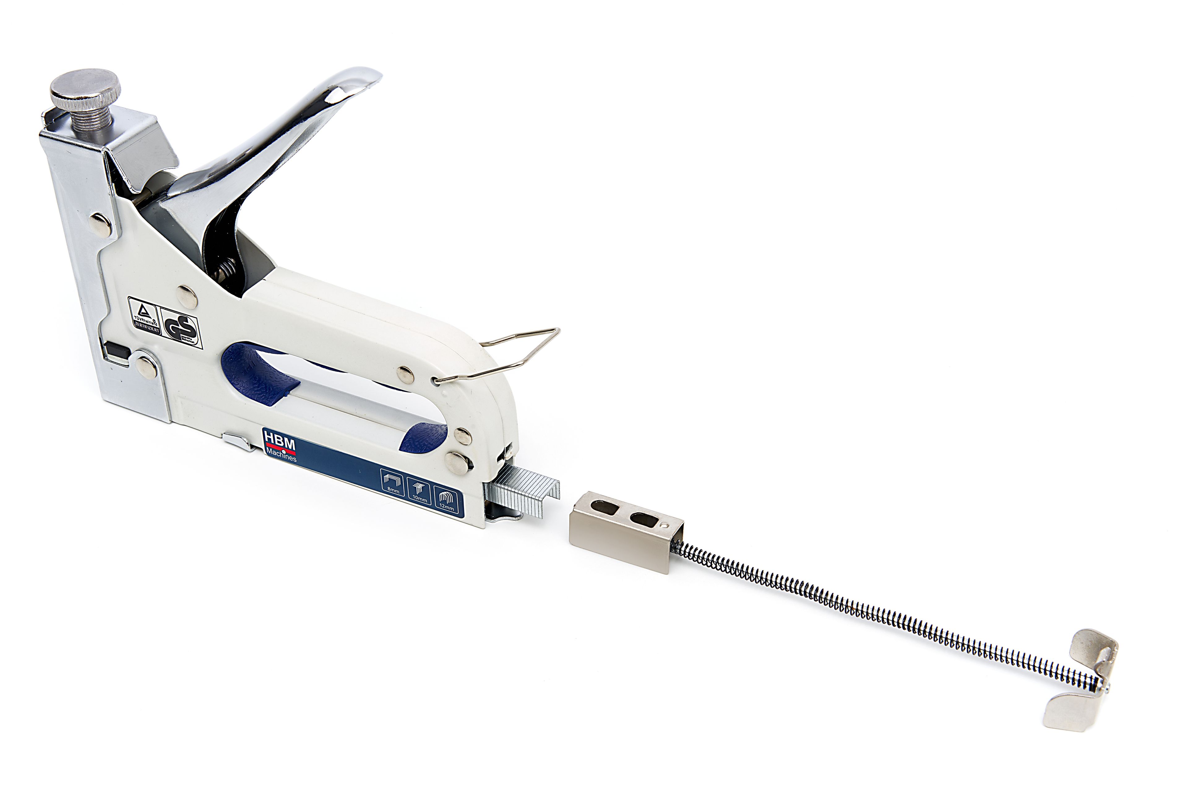 HBM 3 en 1 Handtacker en acier, agrafeuse pour agrafes, agrafes et clous Image 7