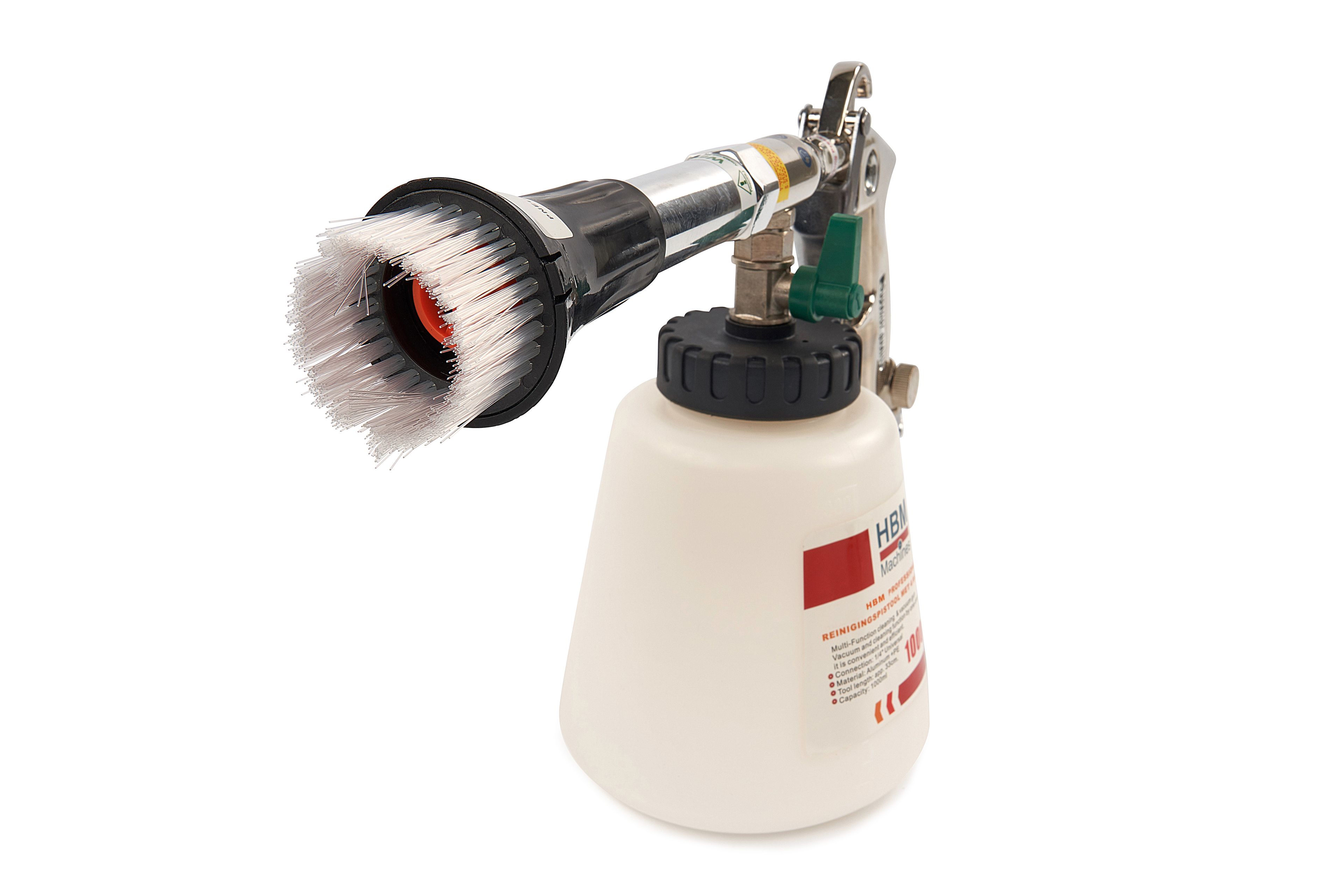 Pistola de limpieza a vacío profesional HBM con 5 boquillas Image 6