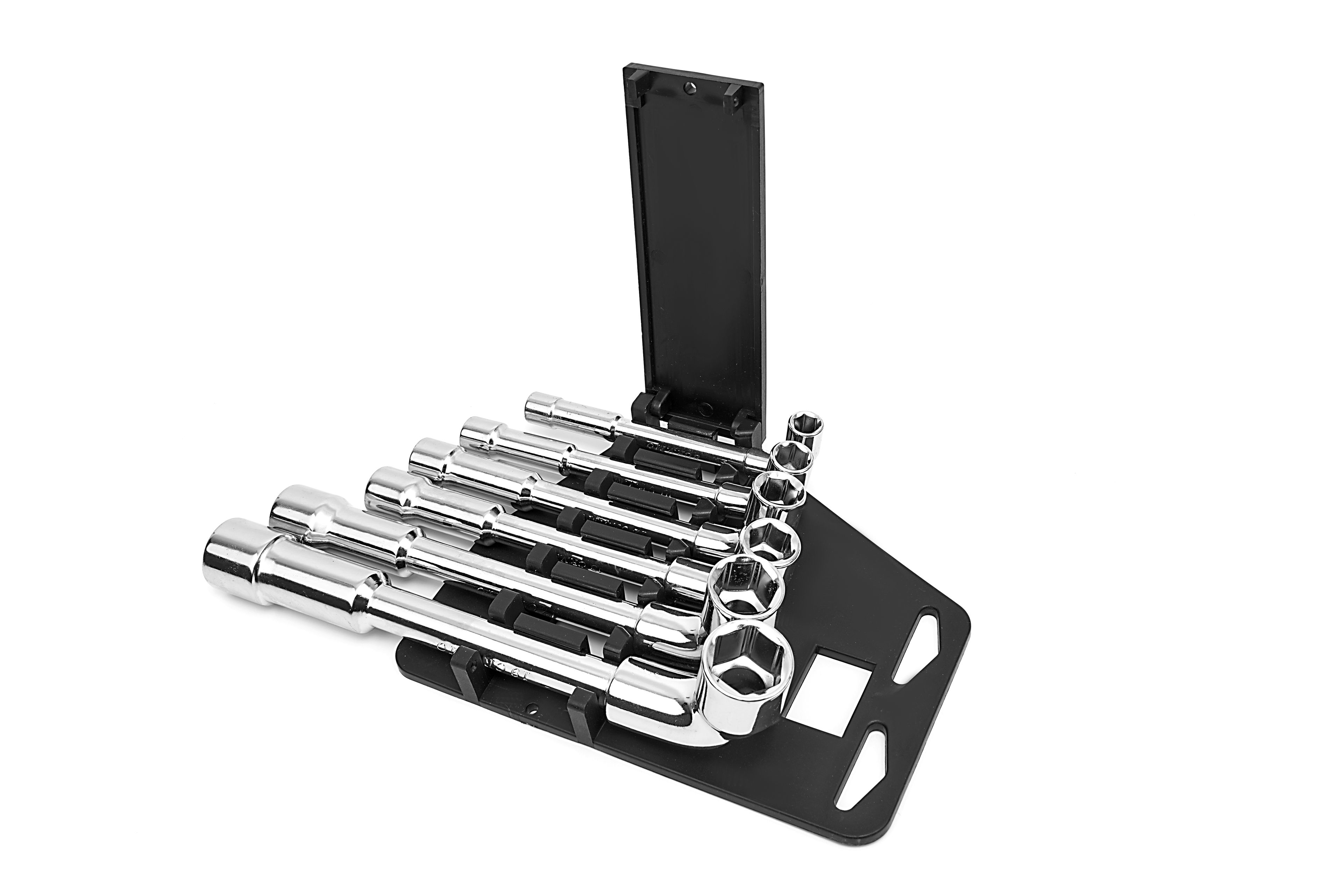 HBM 6 Delige Haakse, Open Pijpsleutelset Image 3