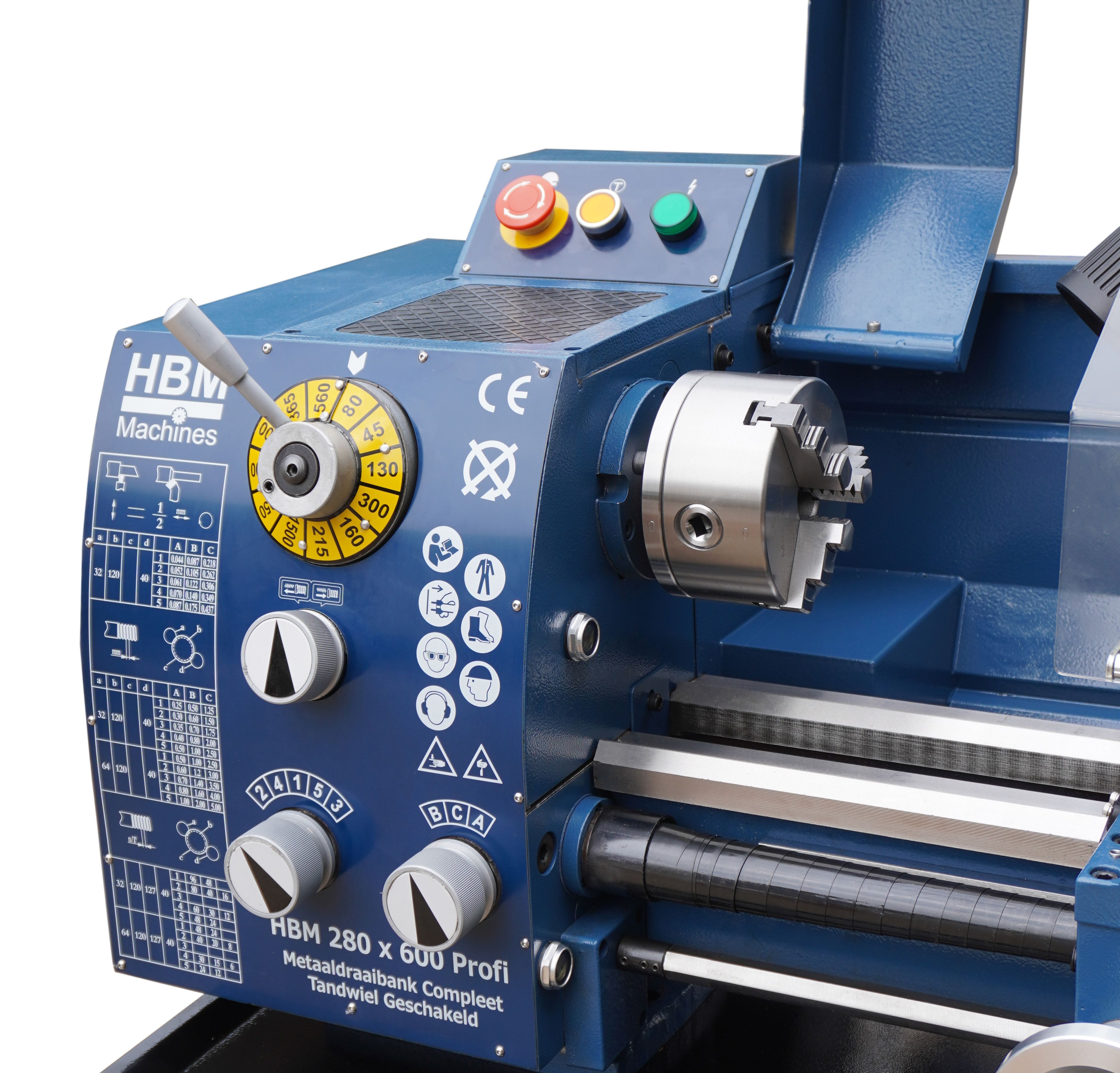 HBM Metalldrehbank 280 x 600 Image 4
