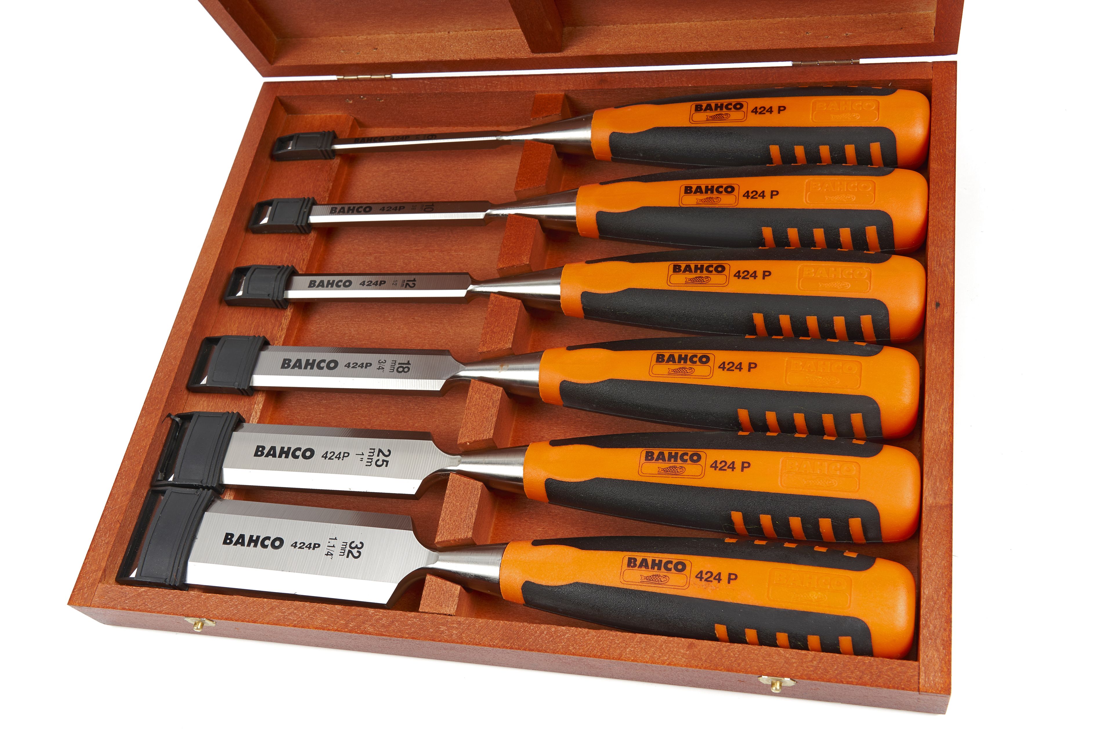 Bahco 424P-S6-EUR 6 Delige Steekbeitelset Image 2