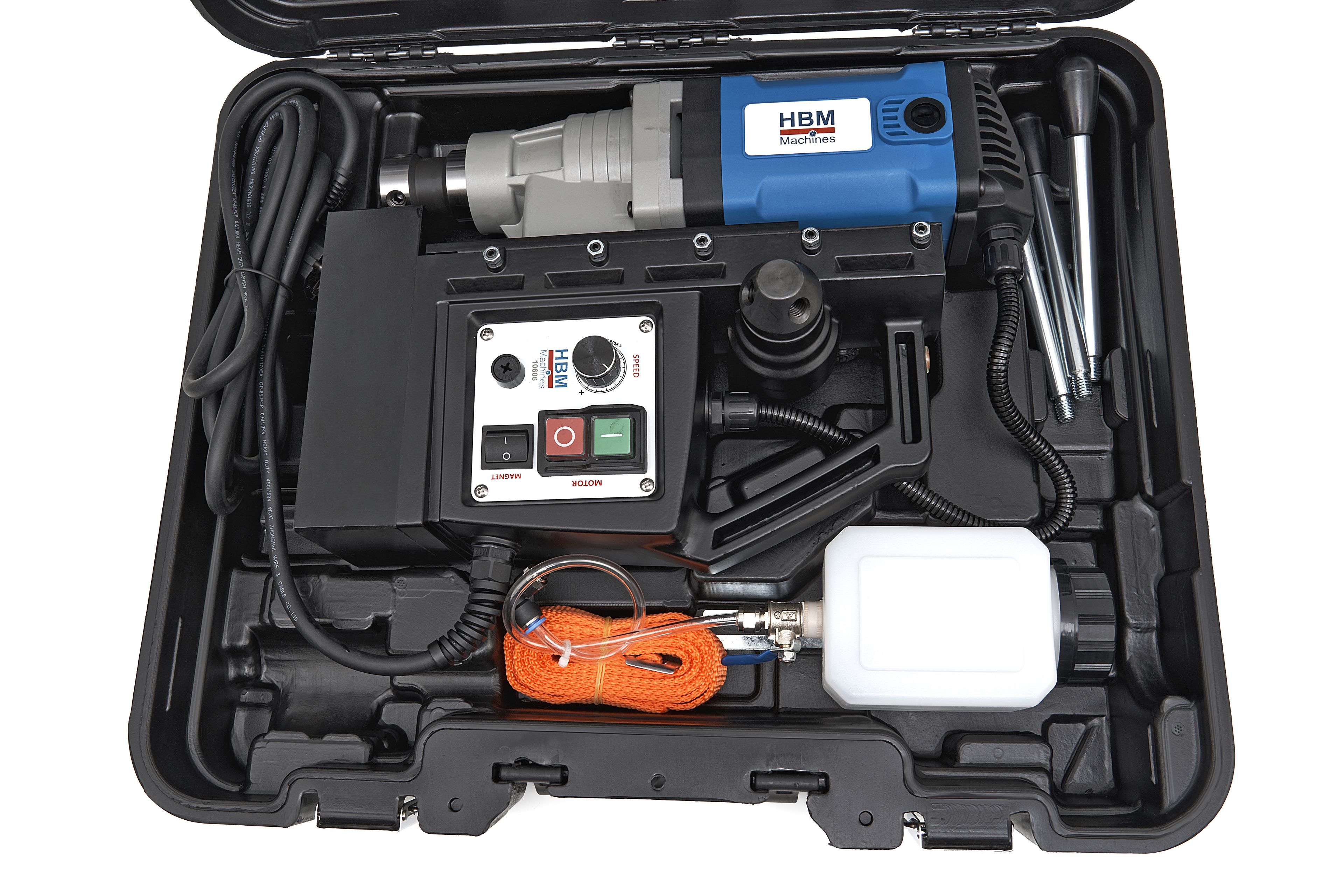 HBM Perceuse magnétique professionnelle 50 mm à vitesse variable Image 11