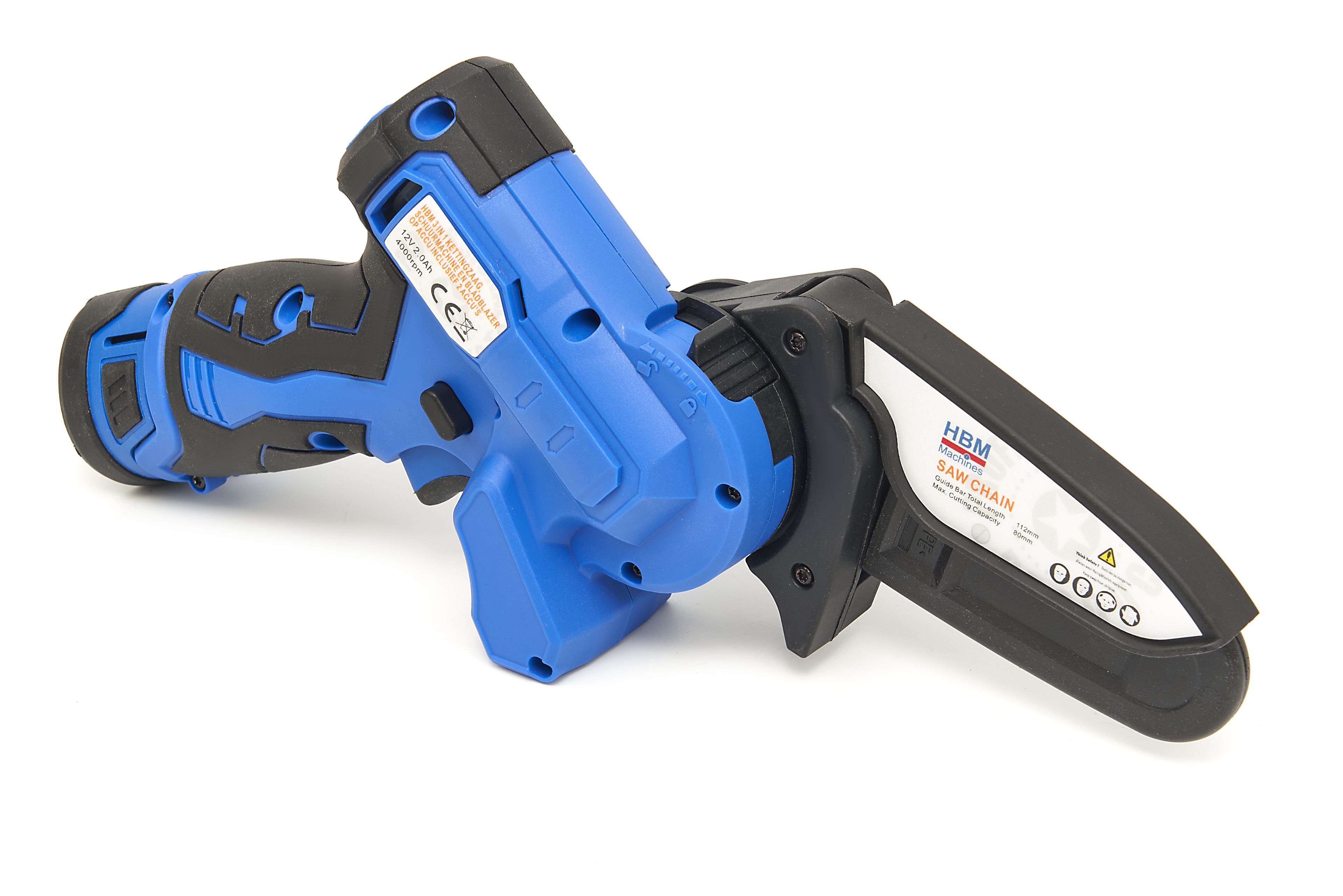 HBM 3 en 1 : tronçonneuse, ponceuse et souffleur de feuilles sans fil AC10 Image 4